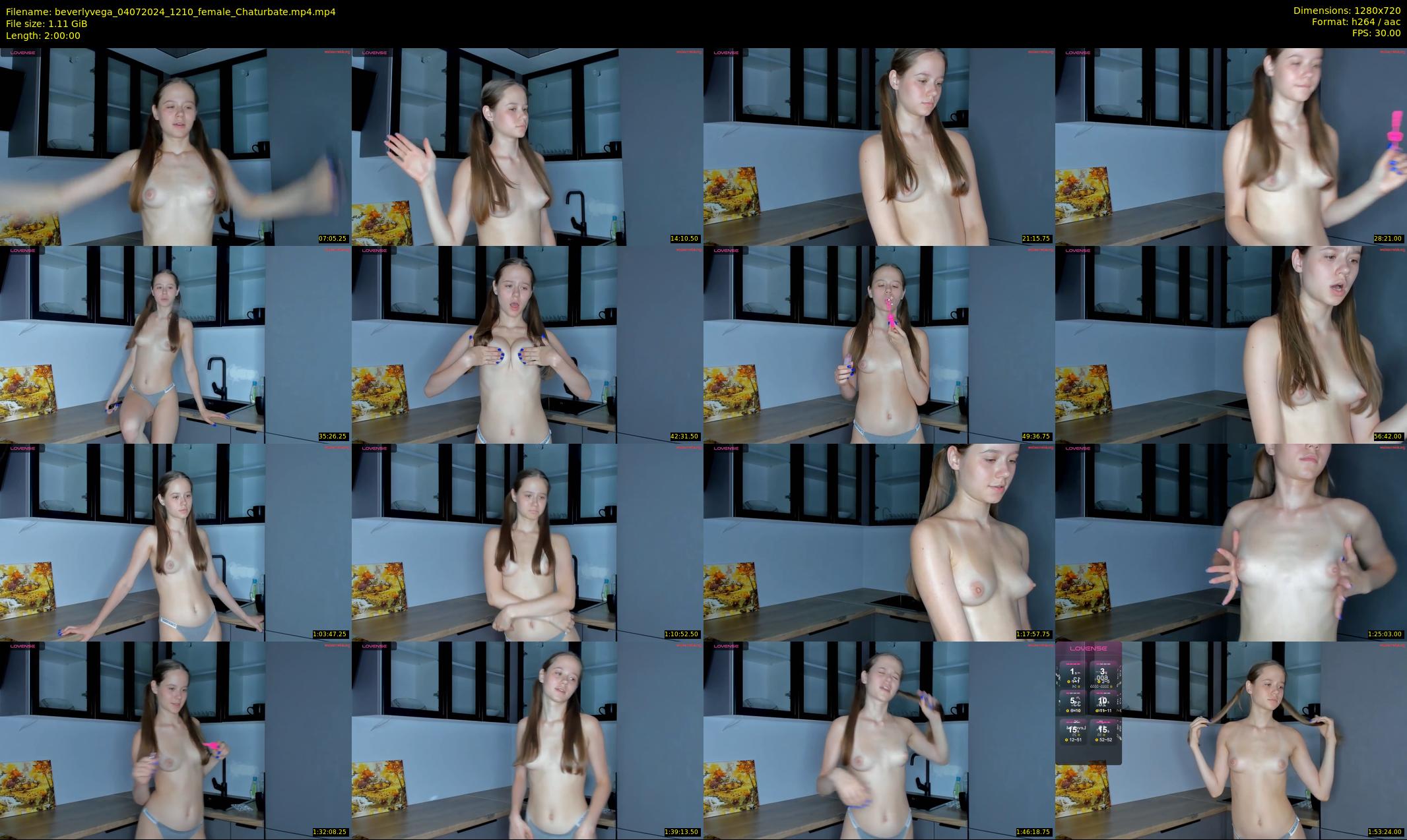 beverlyvega — 120 minute Chaturbate couple cam show recording, 720p, Jul 4, 2024