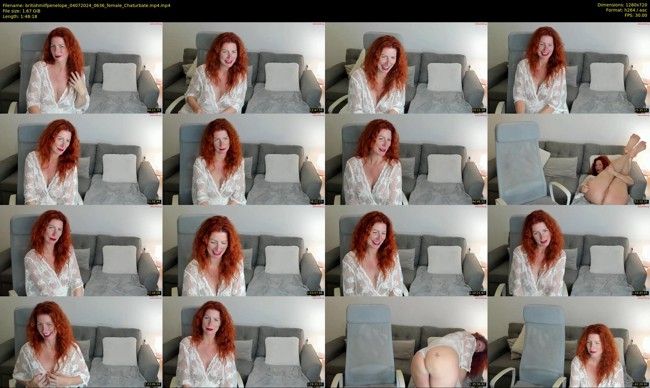 britishmilfpenelope — 109 minute Chaturbate female cam show recording, 720p, Jul 4, 2024