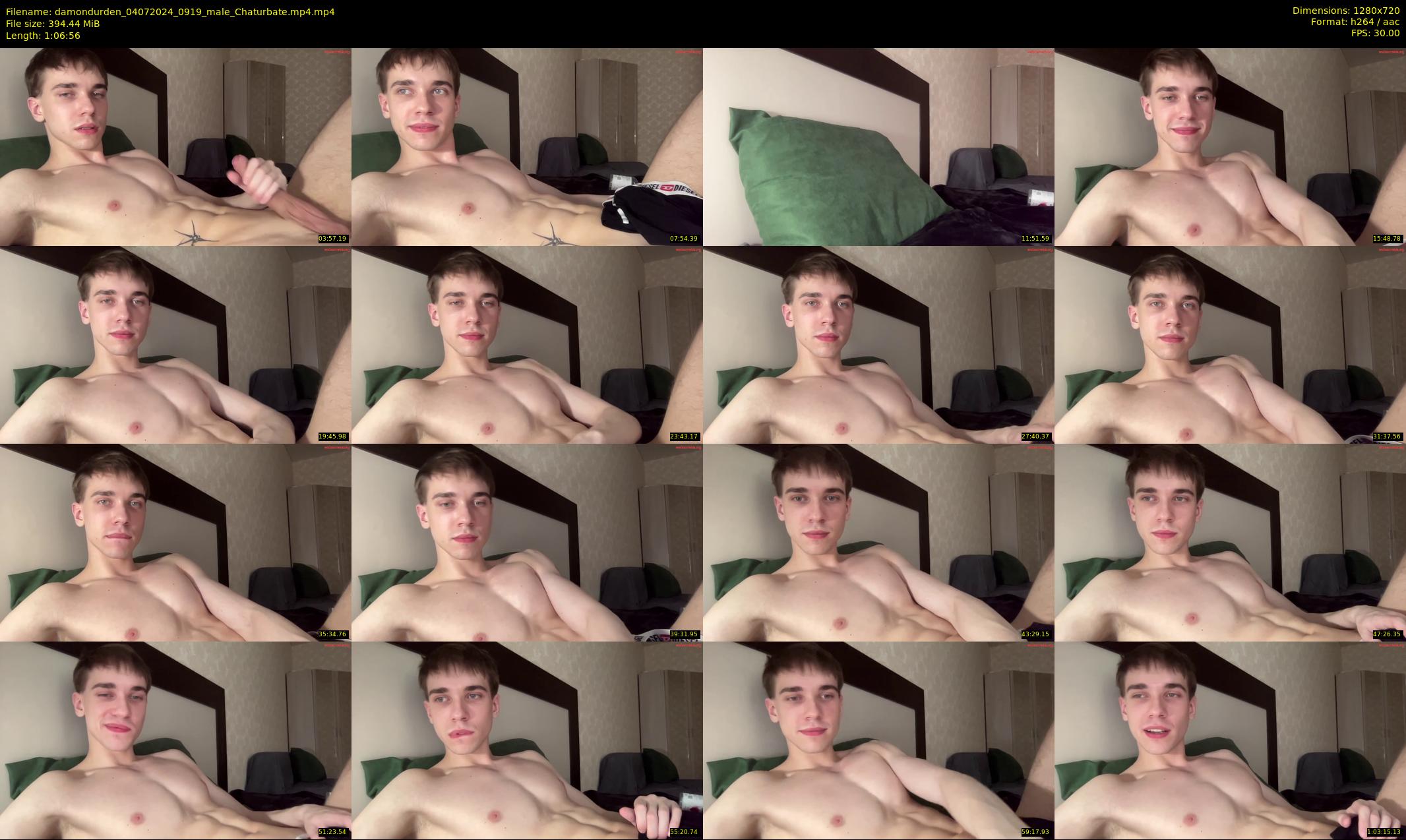 damondurden — 67 minute Chaturbate male cam show recording, 720p, Jul 4, 2024