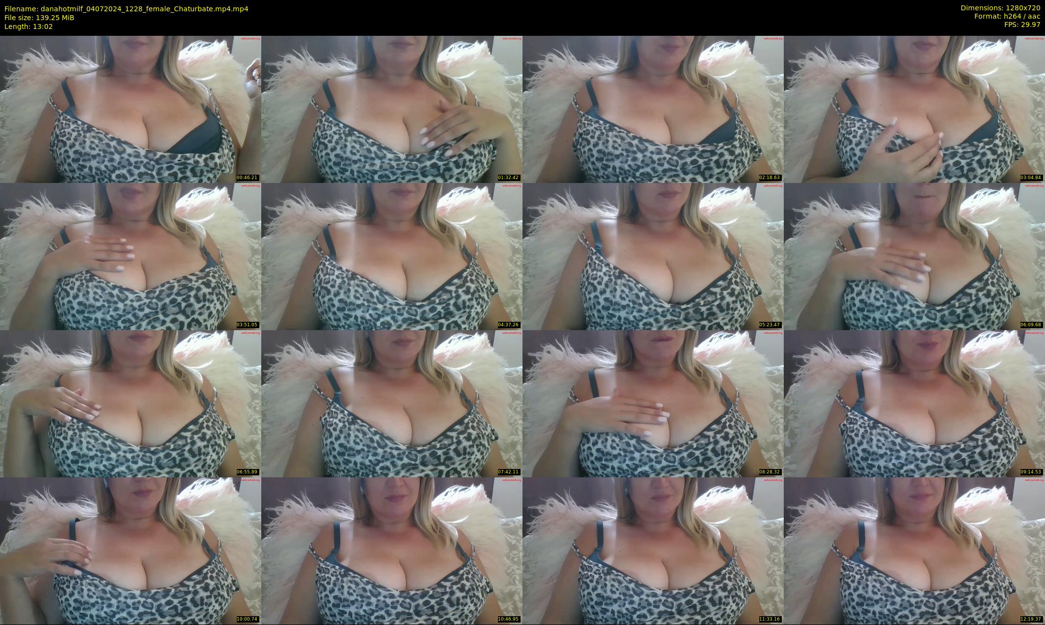 danahotmilf — 14 minute Chaturbate female cam show recording, 720p, Jul 4, 2024