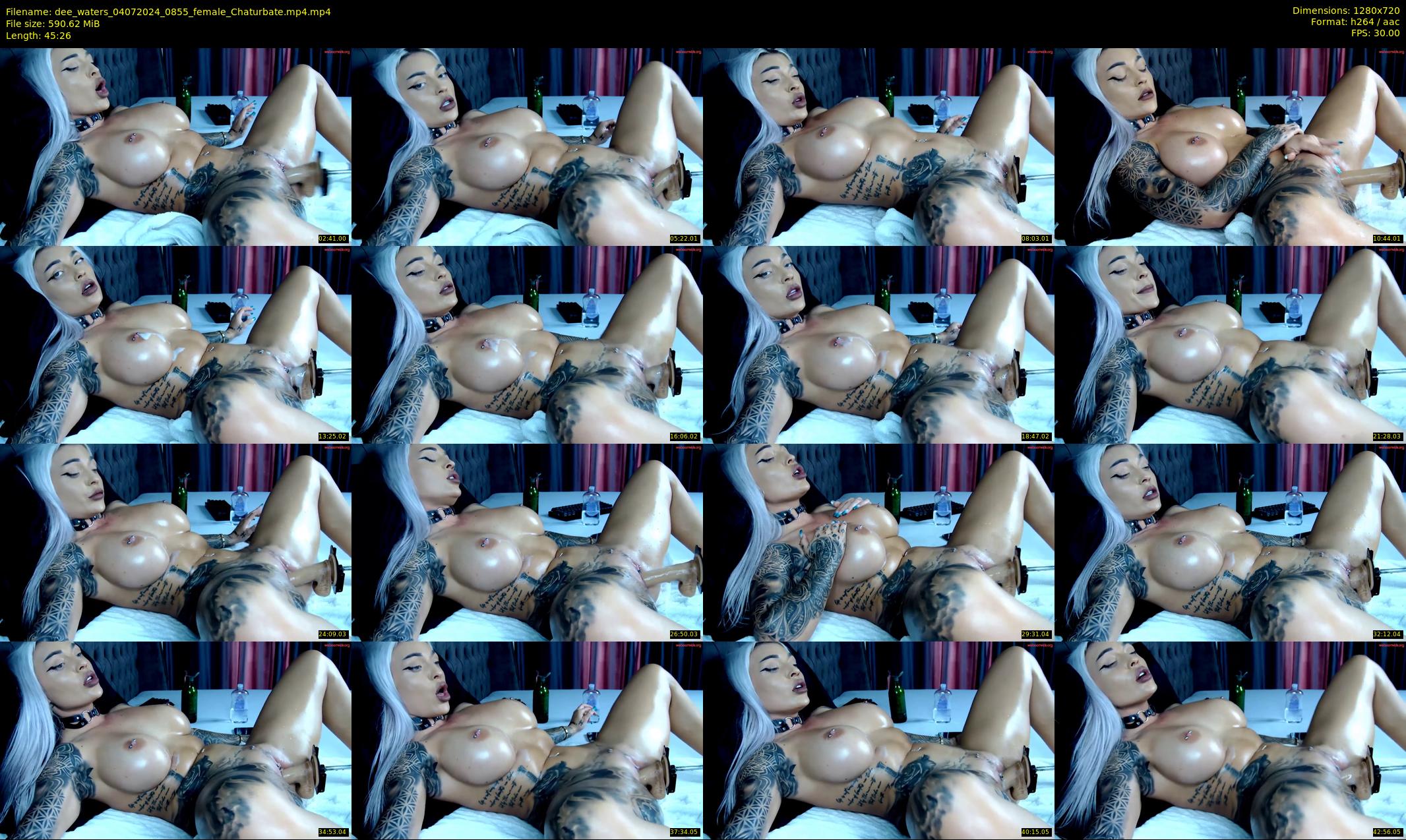 dee_waters — 46 minute Chaturbate female cam show recording, 720p, Jul 4, 2024