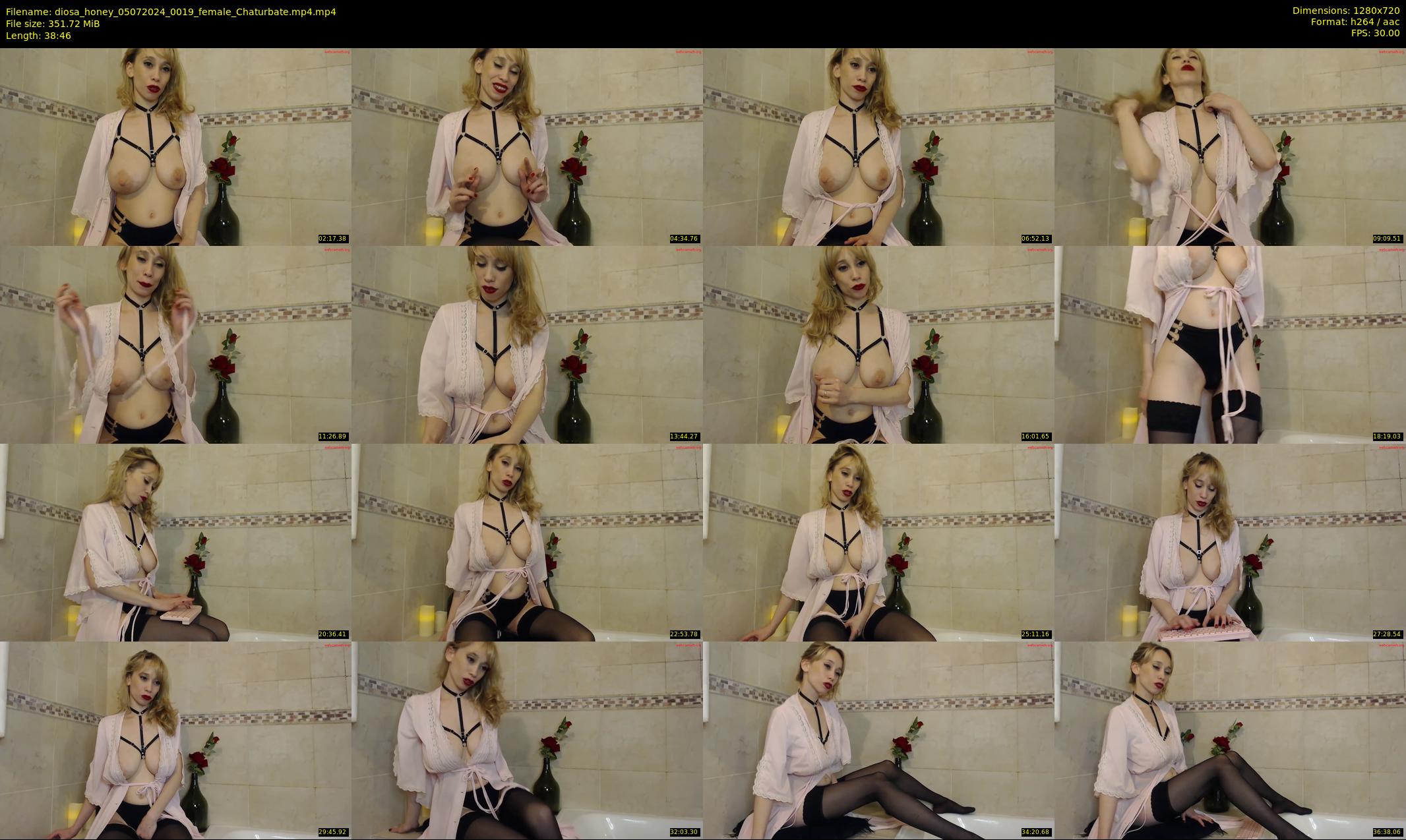 diosa_honey — 39 minute Chaturbate female cam show recording, 720p, Jul 5, 2024