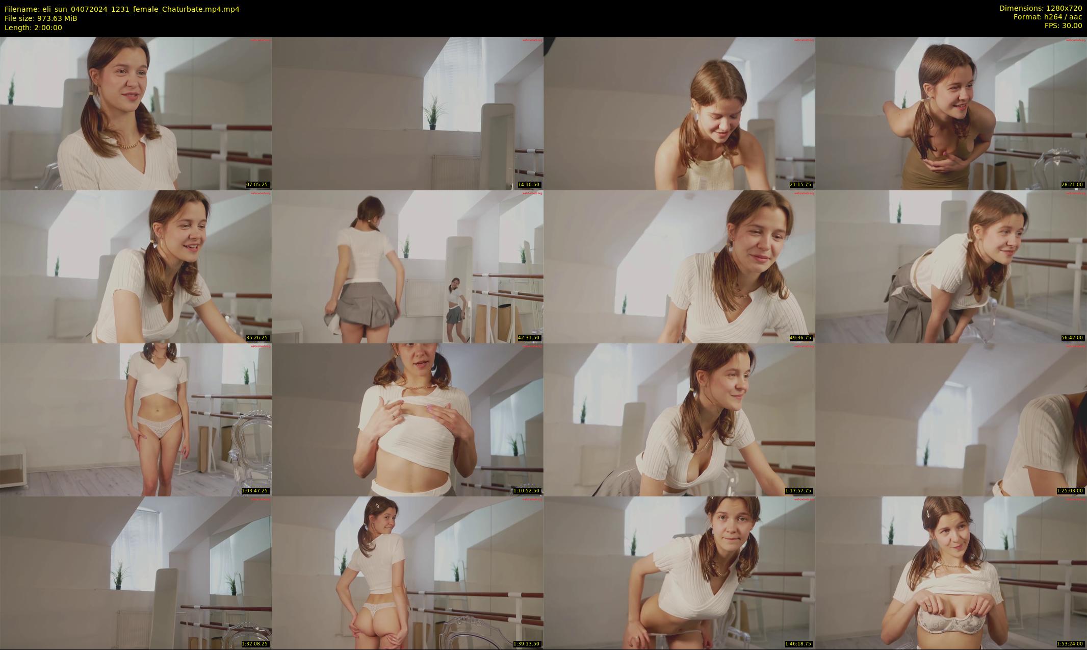 eli_sun — 120 minute Chaturbate female cam show recording, 720p, Jul 4, 2024