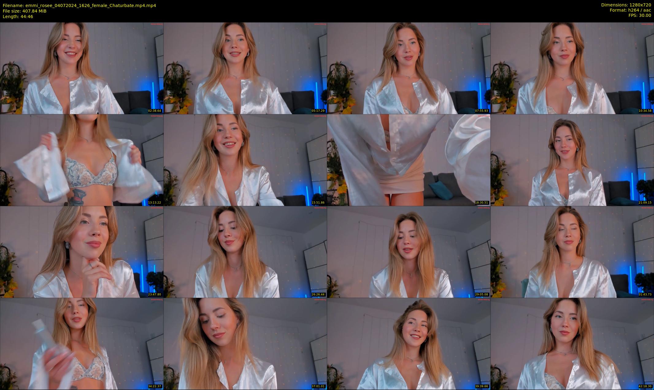 emmi_rosee — 45 minute Chaturbate female cam show recording, 720p, Jul 4, 2024