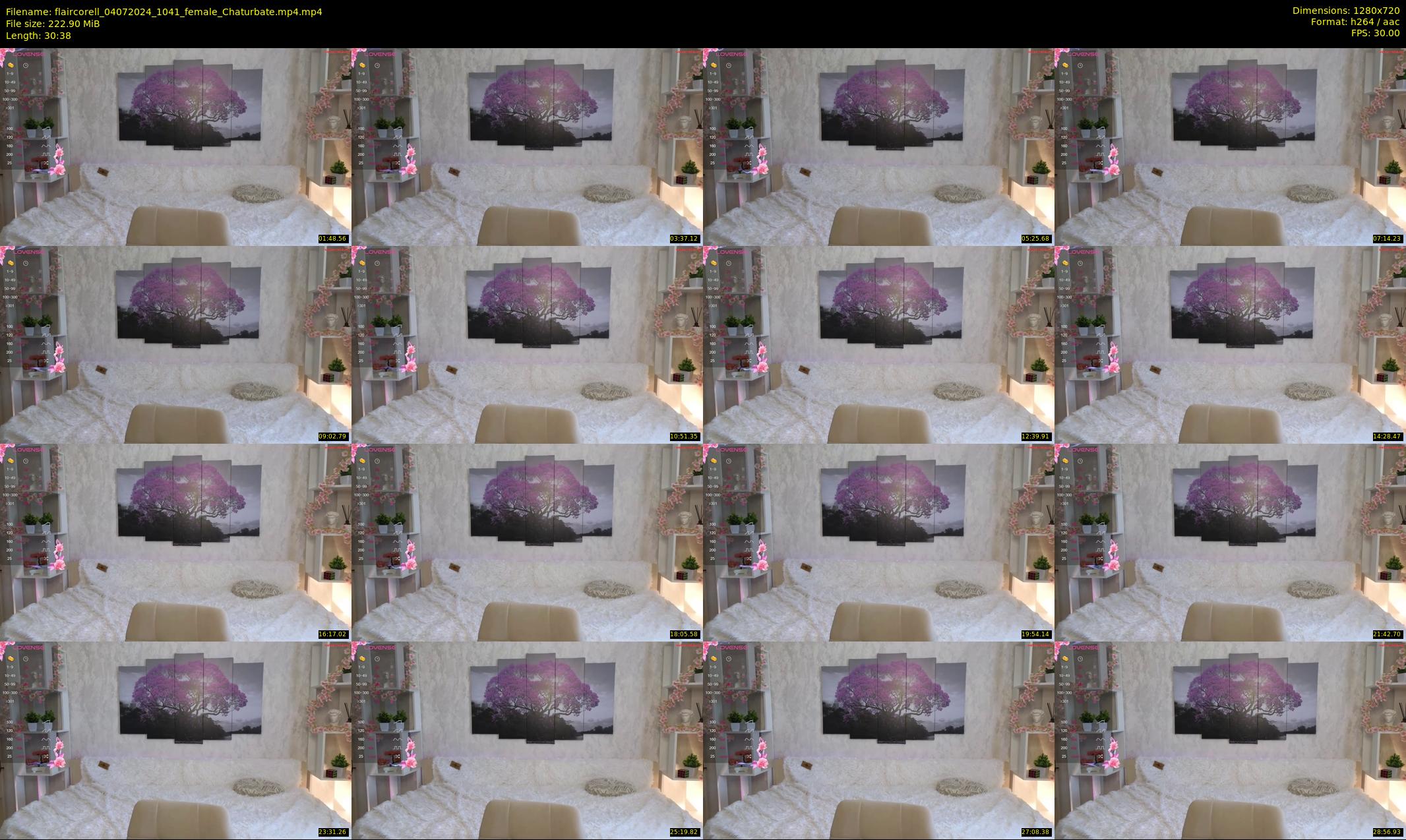 flaircorell — 31 minute Chaturbate female cam show recording, 720p, Jul 4, 2024