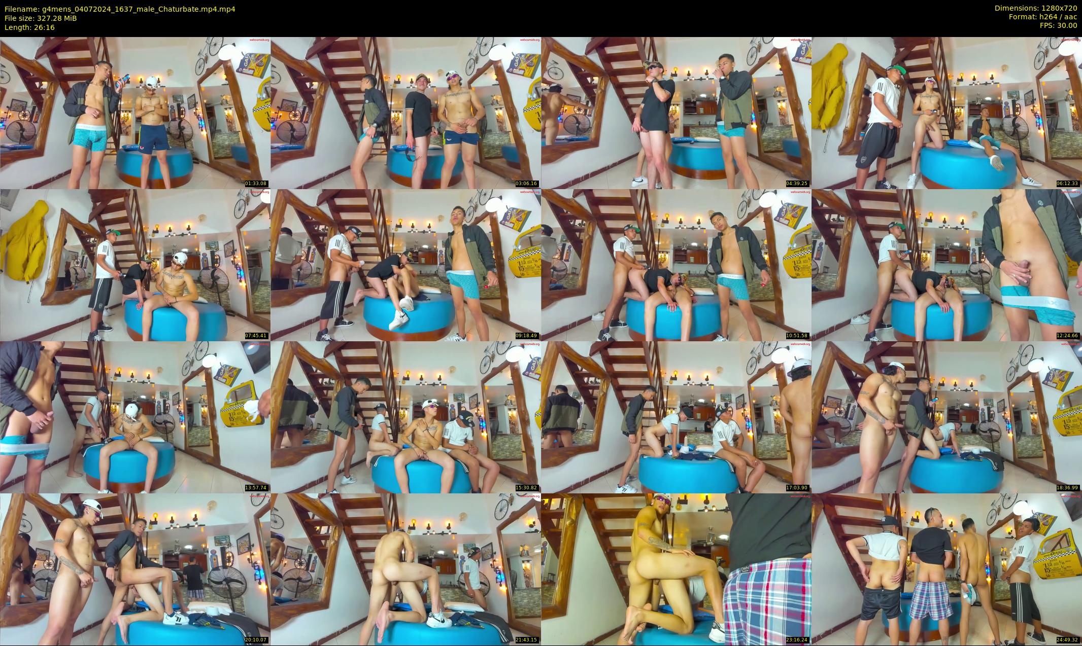 g4mens — 27 minute Chaturbate male cam show recording, 720p, Jul 4, 2024