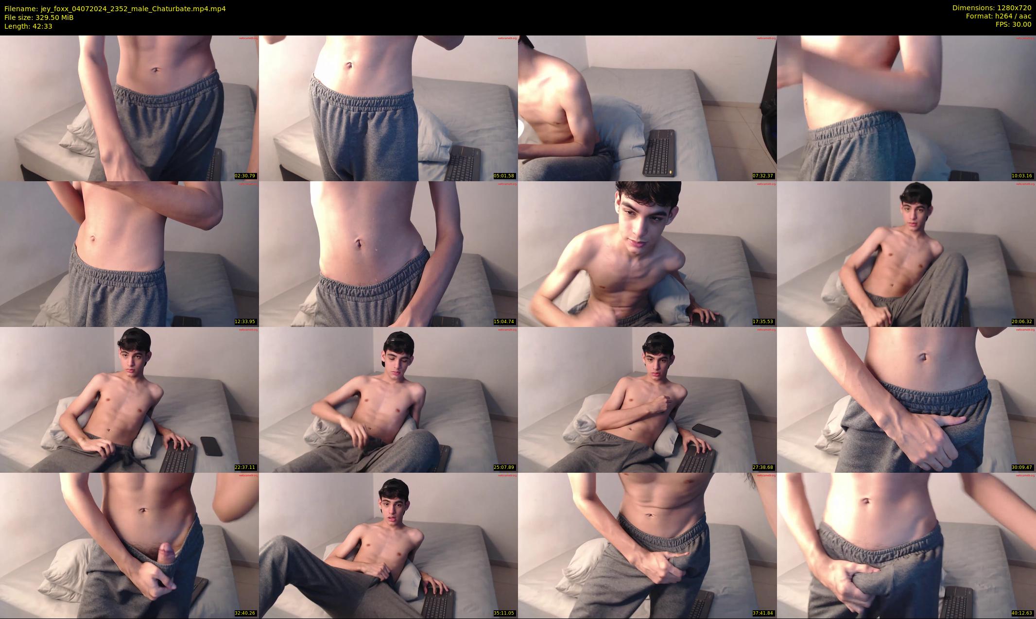jey_foxx — 43 minute Chaturbate male cam show recording, 720p, Jul 4, 2024