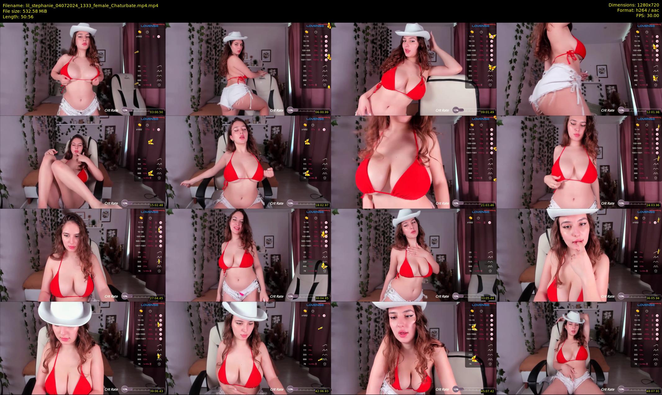 lil_stephanie — 51 minute Chaturbate female cam show recording, 720p, Jul 4, 2024