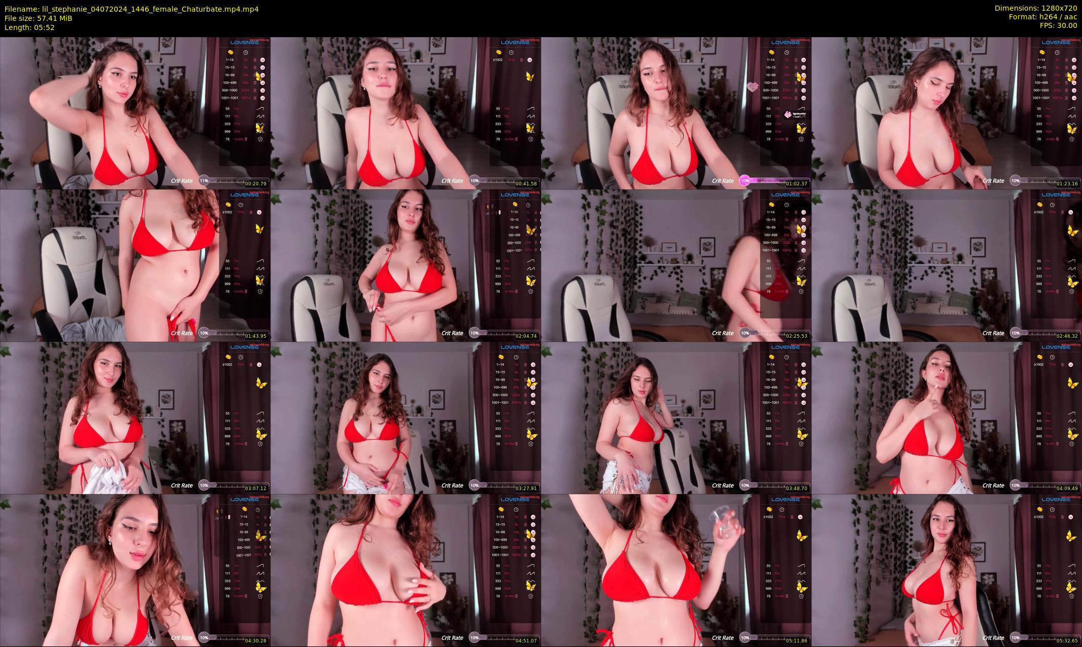 lil_stephanie — 6 minute Chaturbate female cam show recording, 720p, Jul 4, 2024