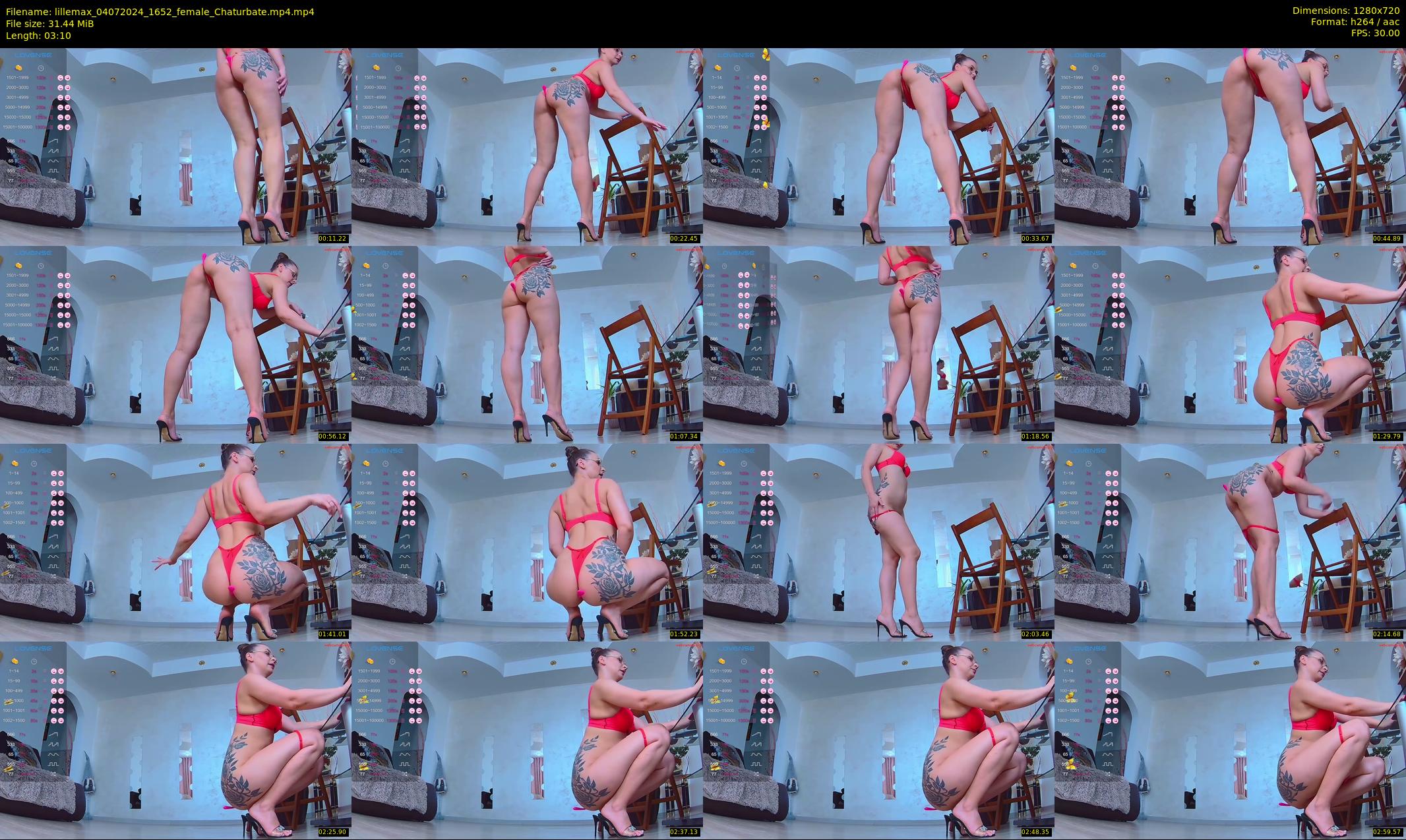 lillemax — 4 minute Chaturbate female cam show recording, 720p, Jul 4, 2024