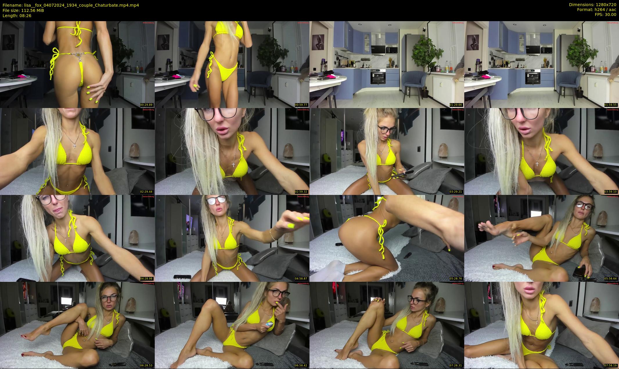 lisa__fox — 9 minute Chaturbate female cam show recording, 720p, Jul 4, 2024