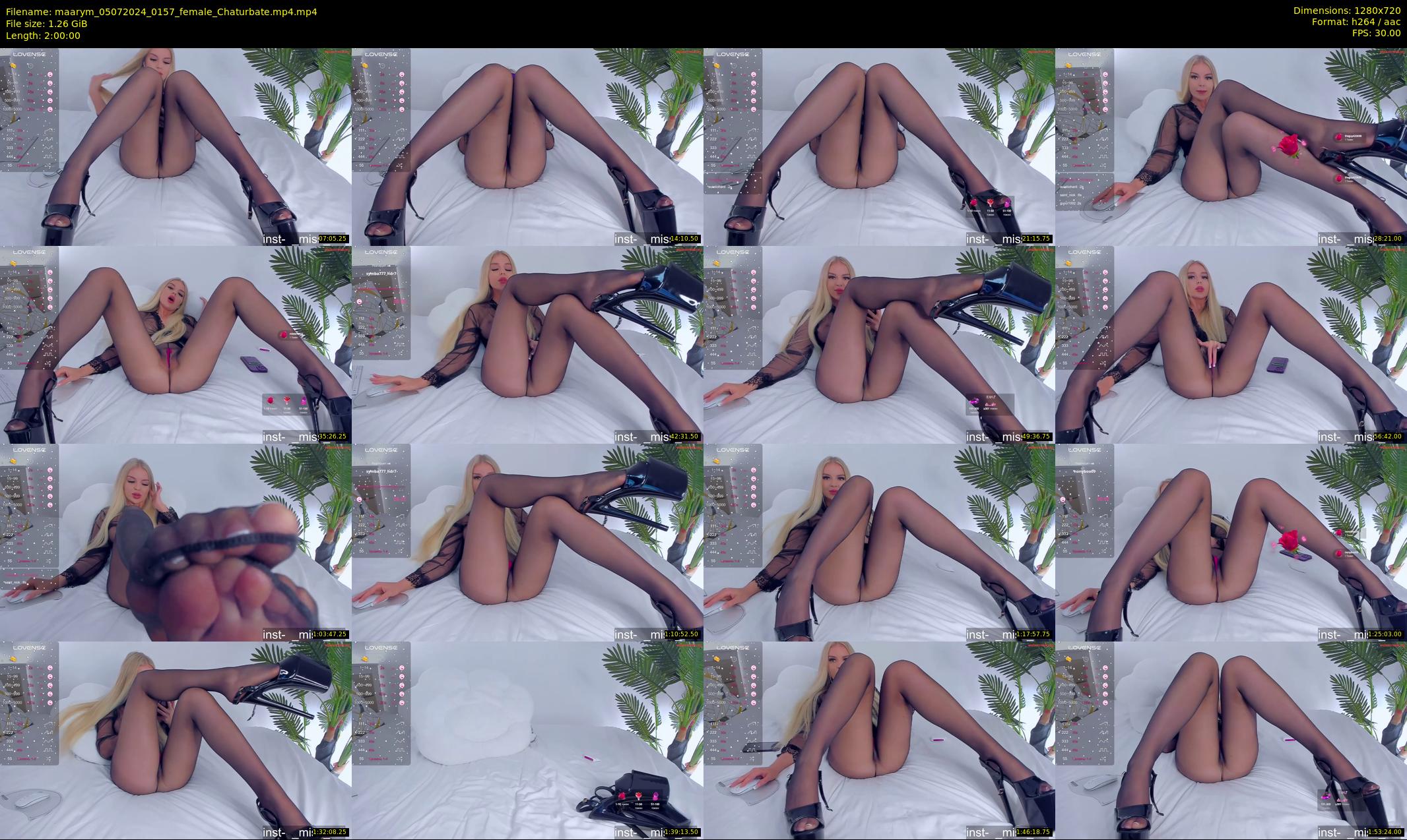 maarym — 120 minute Chaturbate couple cam show recording, 720p, Jul 5, 2024