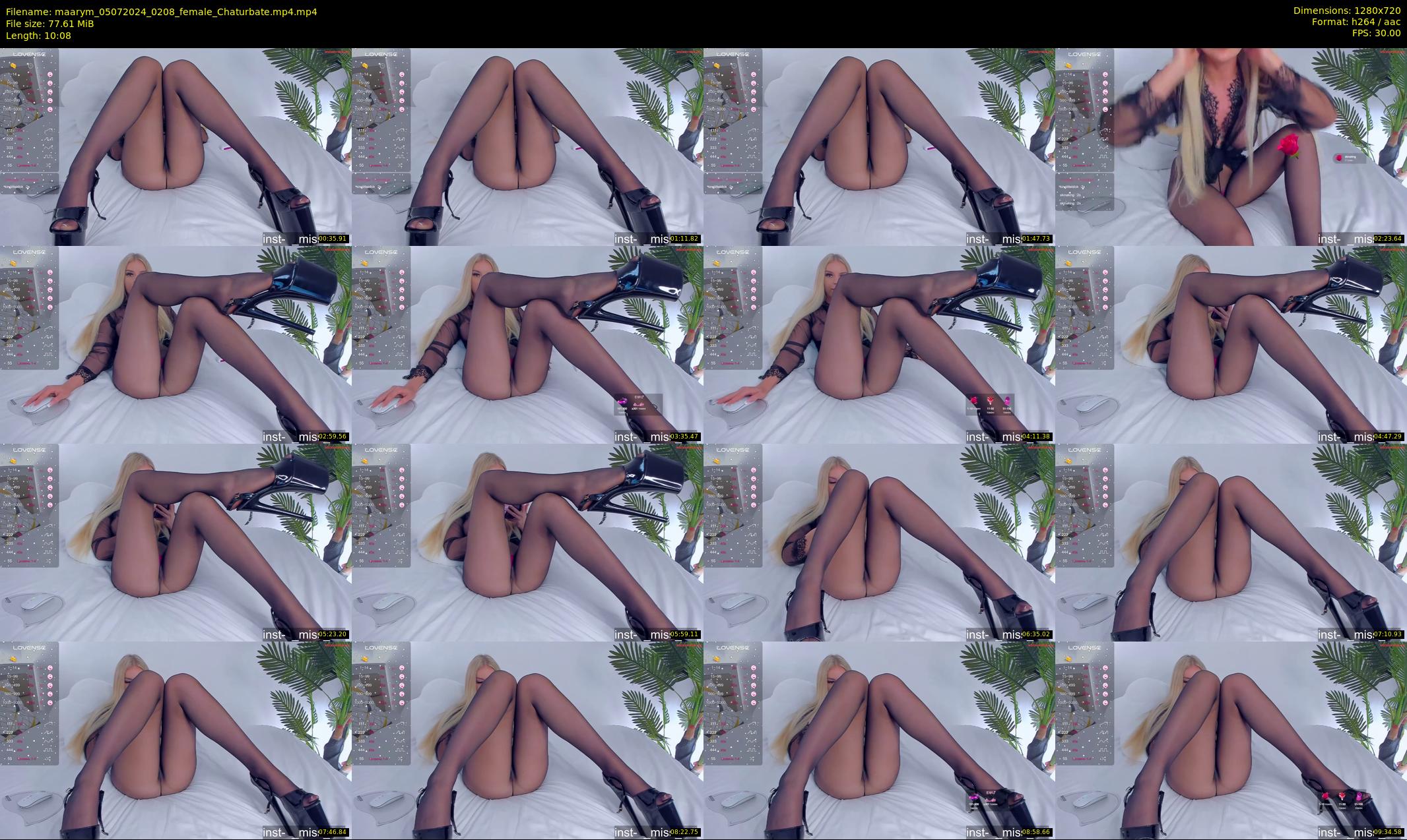 maarym — 11 minute Chaturbate couple cam show recording, 720p, Jul 5, 2024