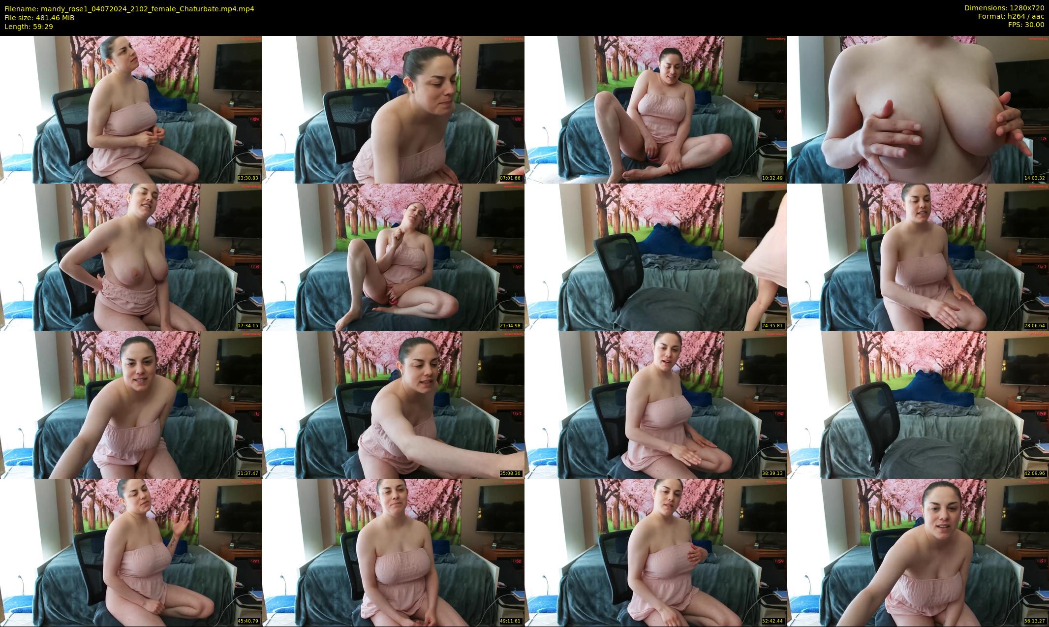 mandy_rose1 — 60 minute Chaturbate female cam show recording, 720p, Jul 4, 2024