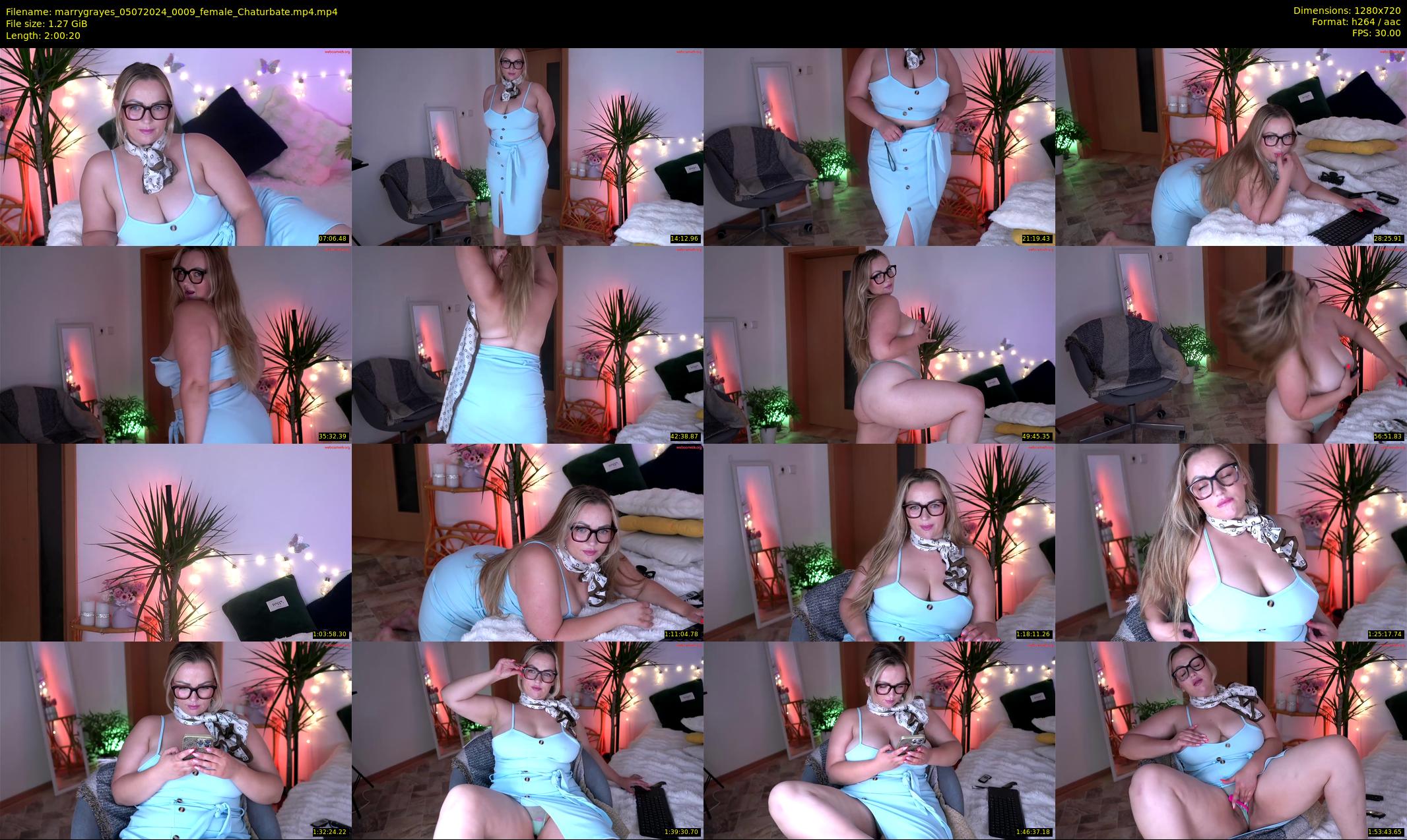 marrygrayes — 121 minute Chaturbate female cam show recording, 720p, Jul 5, 2024