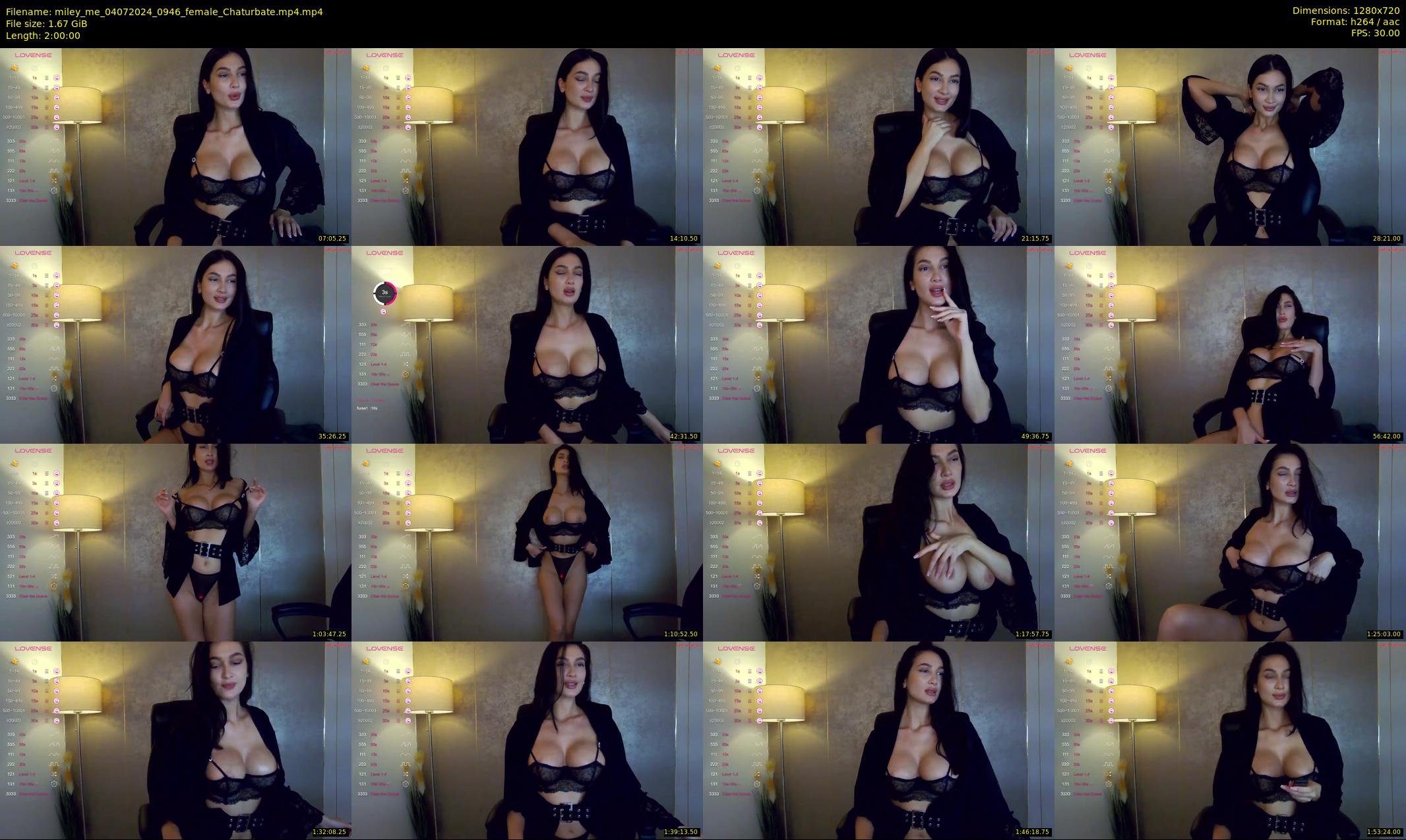 miley_me — 120 minute Chaturbate female cam show recording, 720p, Jul 4, 2024