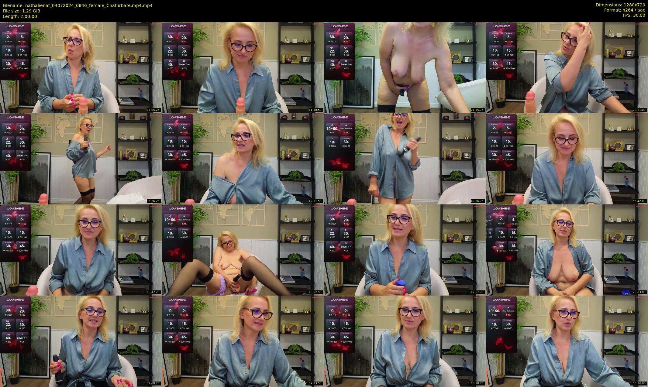 nathalienat — 120 minute Chaturbate female cam show recording, 720p, Jul 4, 2024