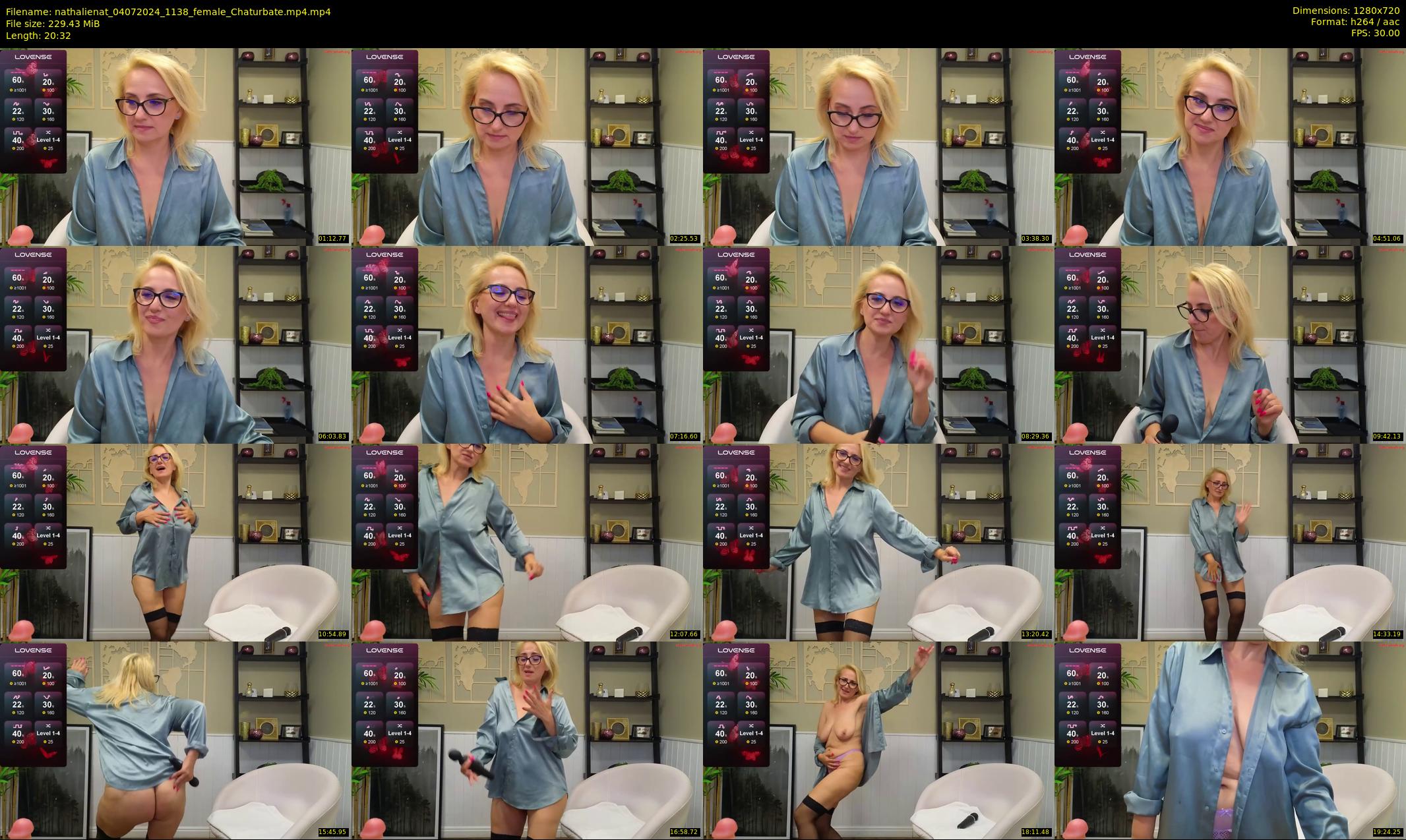 nathalienat — 21 minute Chaturbate female cam show recording, 720p, Jul 4, 2024