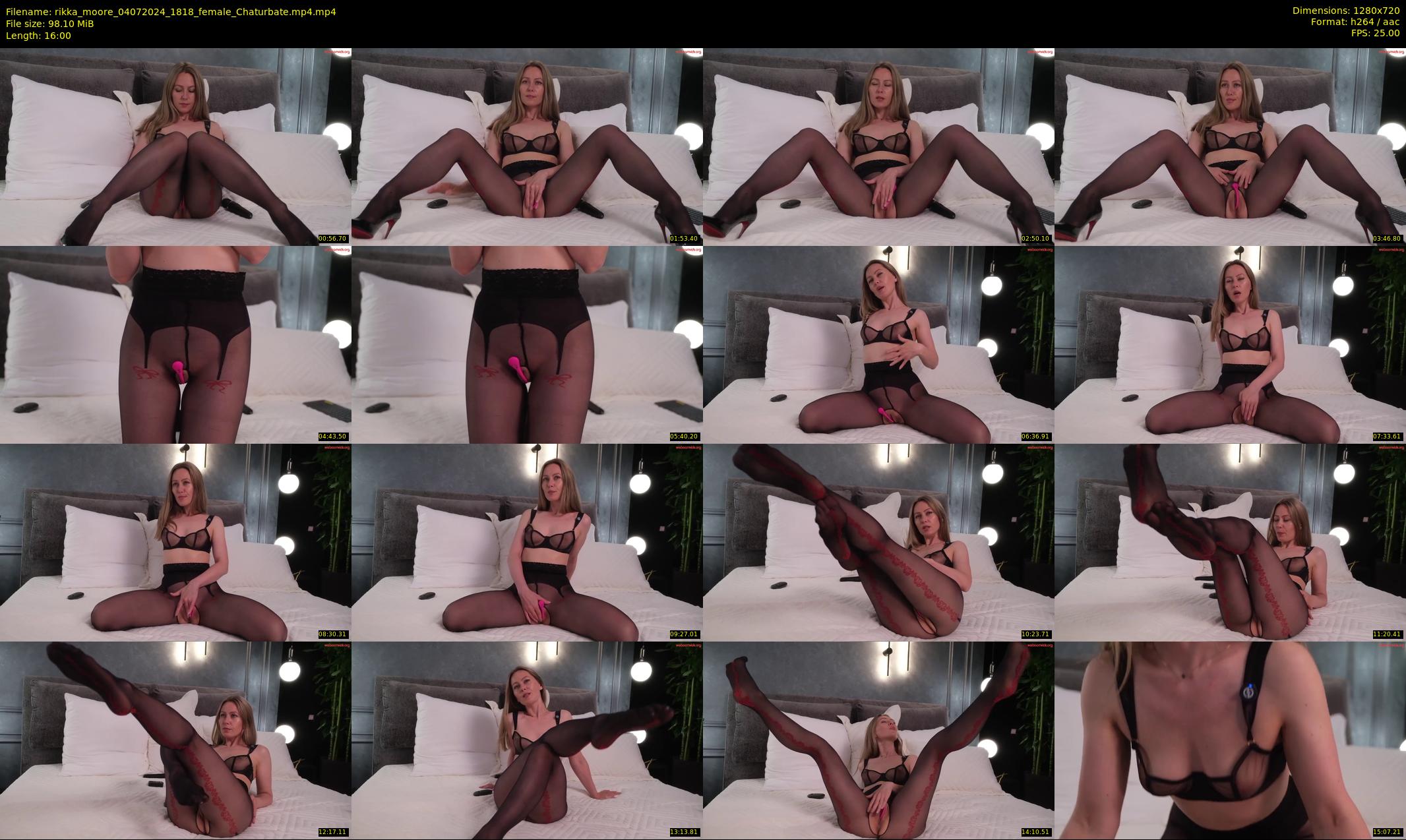 rikka_moore — 16 minute Chaturbate female cam show recording, 720p, Jul 4, 2024