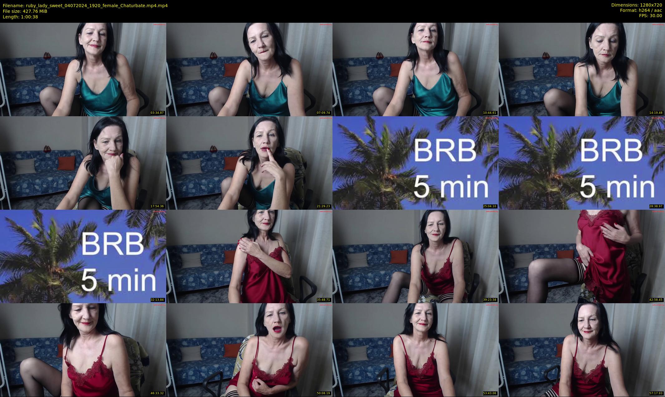 ruby_lady_sweet — 61 minute Chaturbate female cam show recording, 720p, Jul 4, 2024