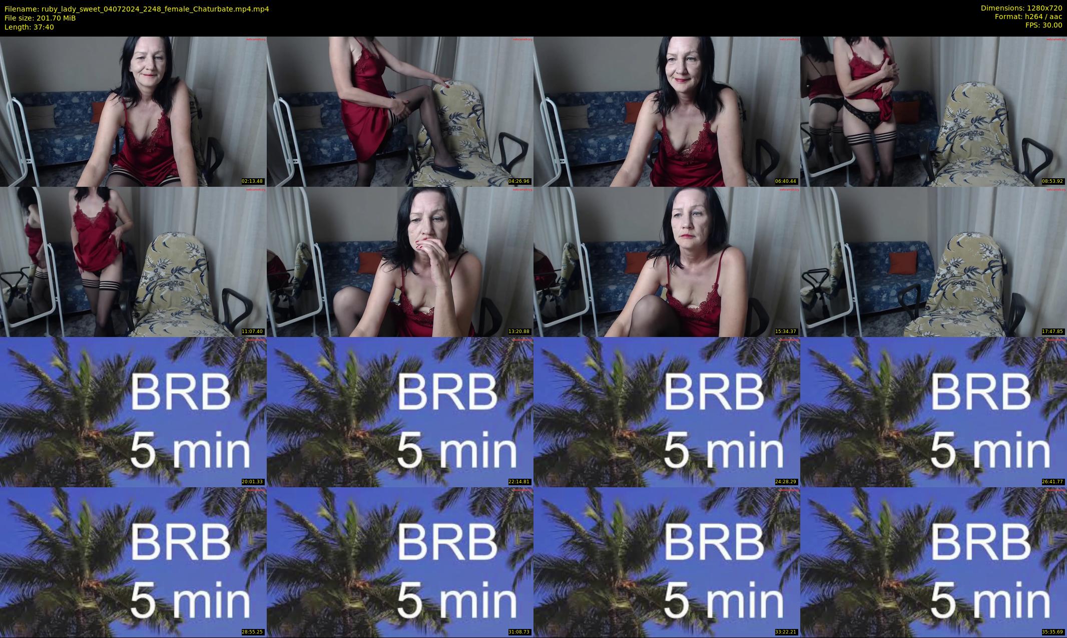 ruby_lady_sweet — 38 minute Chaturbate female cam show recording, 720p, Jul 4, 2024