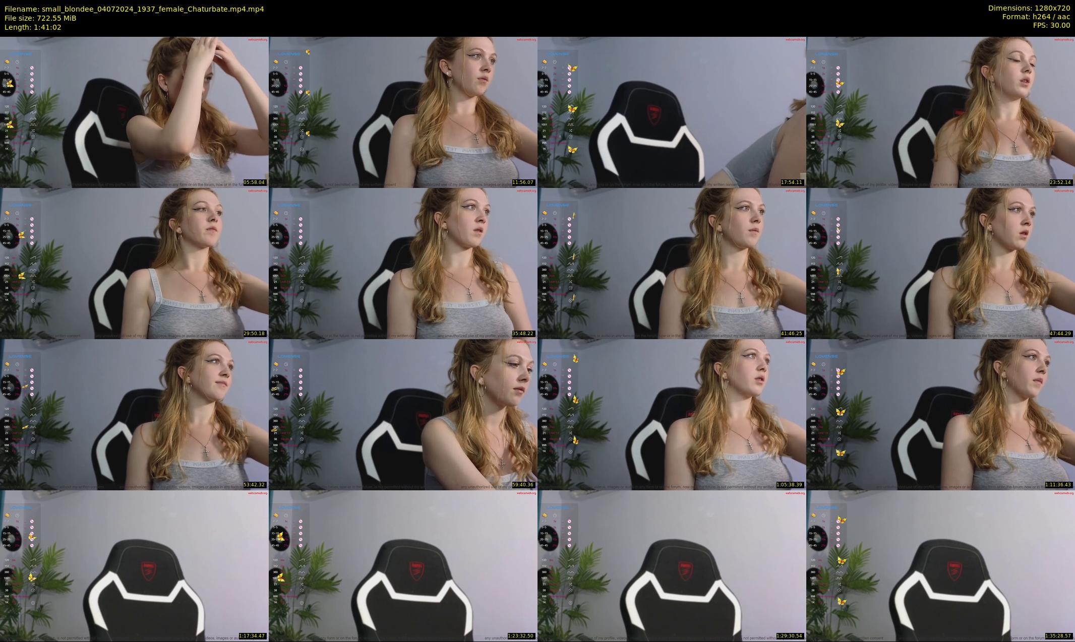 small_blondee — 102 minute Chaturbate female cam show recording, 720p, Jul 4, 2024