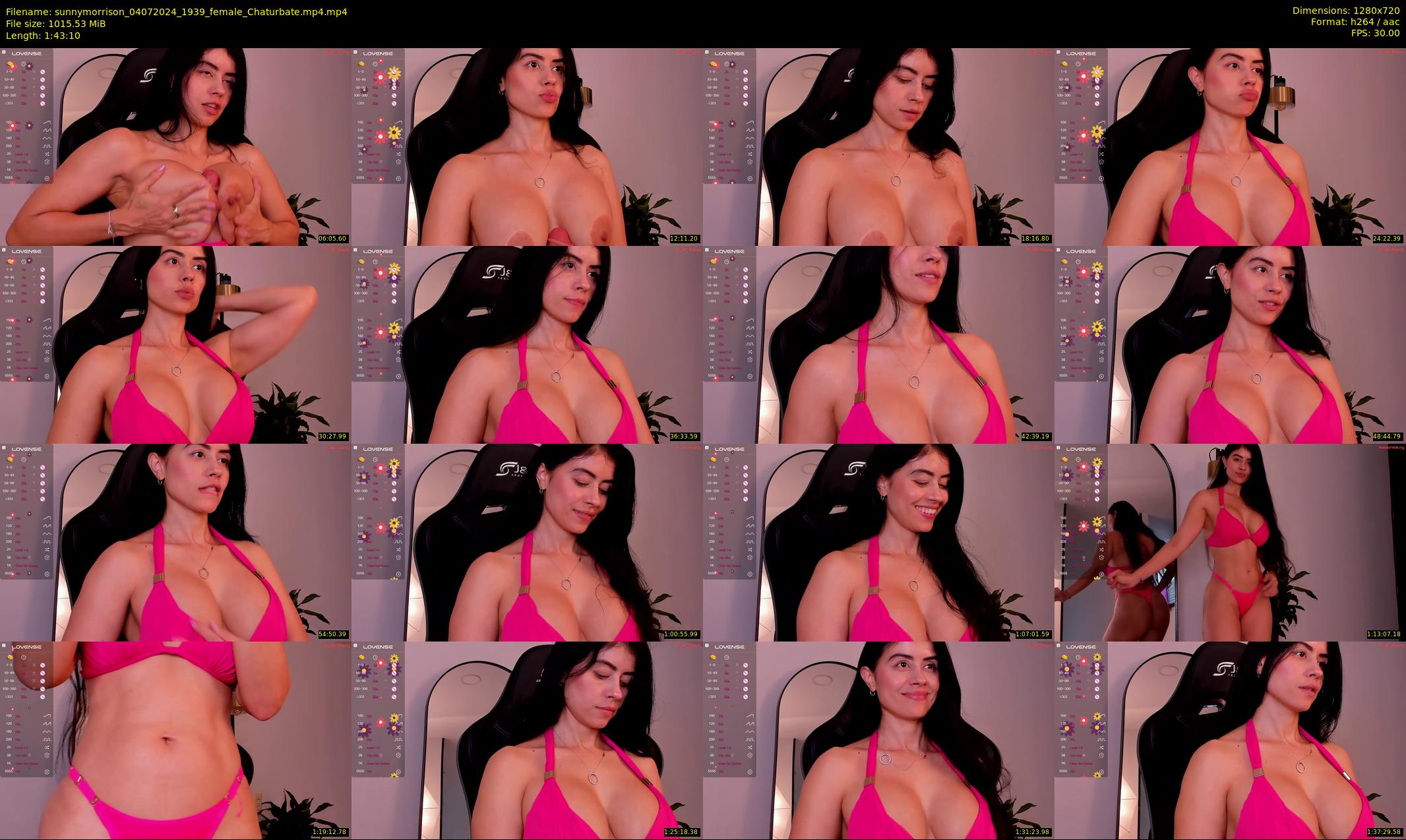 sunnymorrison — 104 minute Chaturbate female cam show recording, 720p, Jul 4, 2024