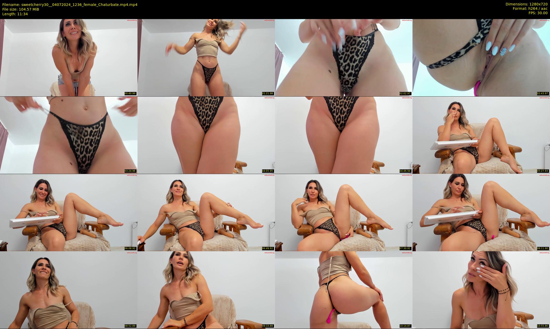 sweetcherry30_ — 12 minute Chaturbate female cam show recording, 720p, Jul 4, 2024