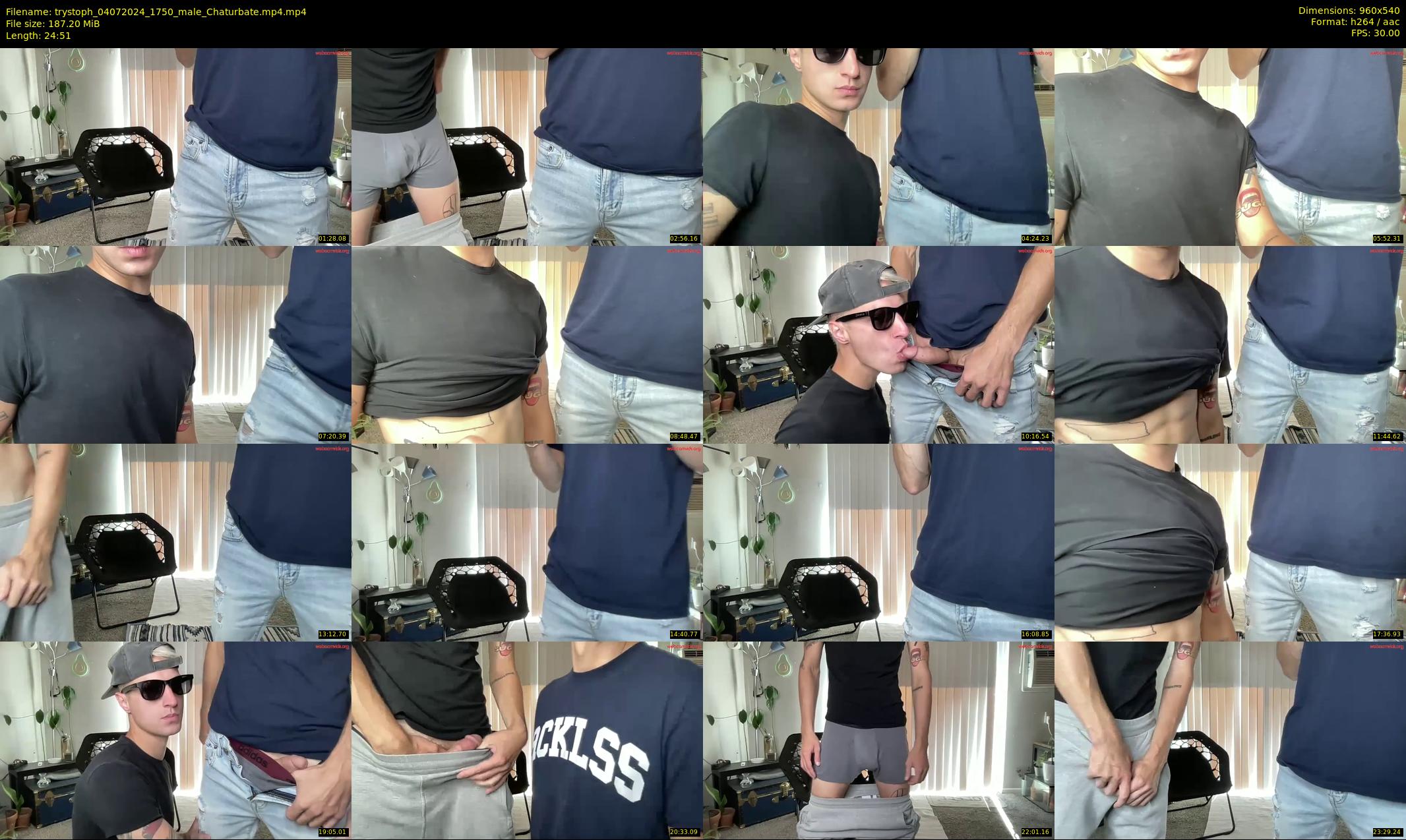 trystoph — 25 minute Chaturbate male cam show recording, 480p, Jul 4, 2024