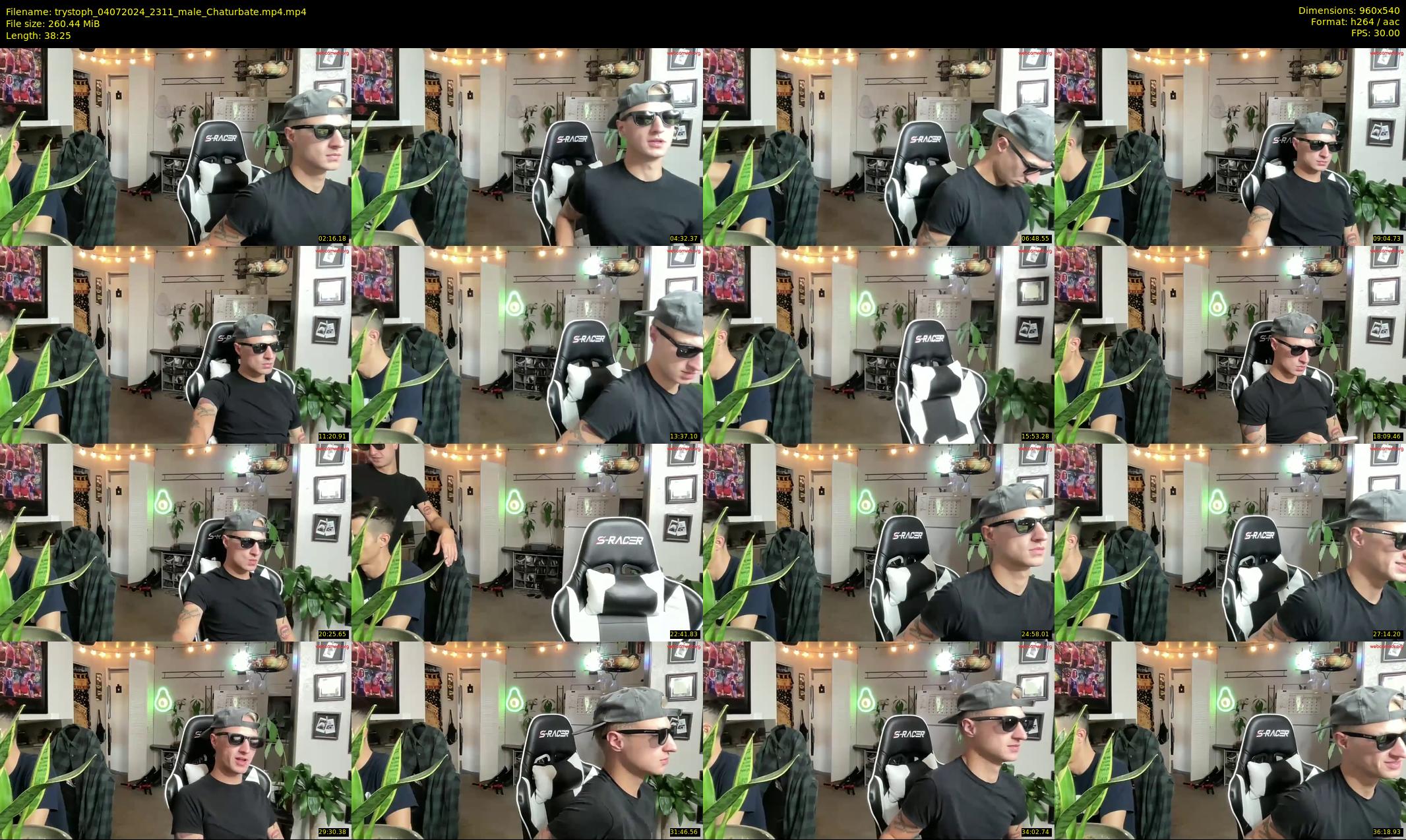 trystoph — 39 minute Chaturbate male cam show recording, 480p, Jul 4, 2024