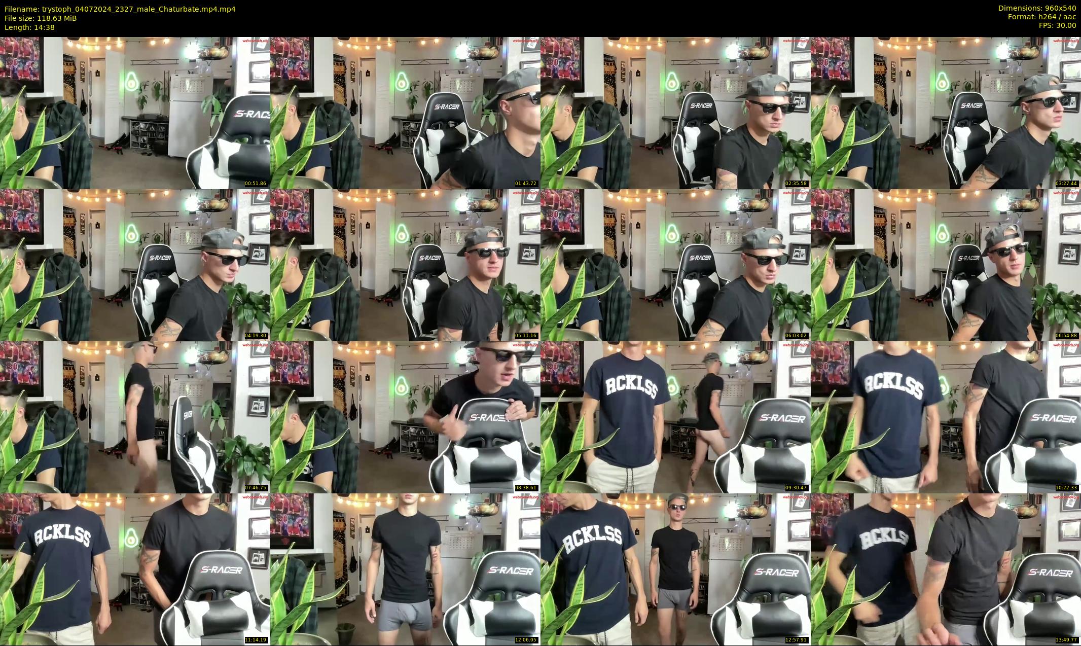 trystoph — 15 minute Chaturbate male cam show recording, 480p, Jul 4, 2024