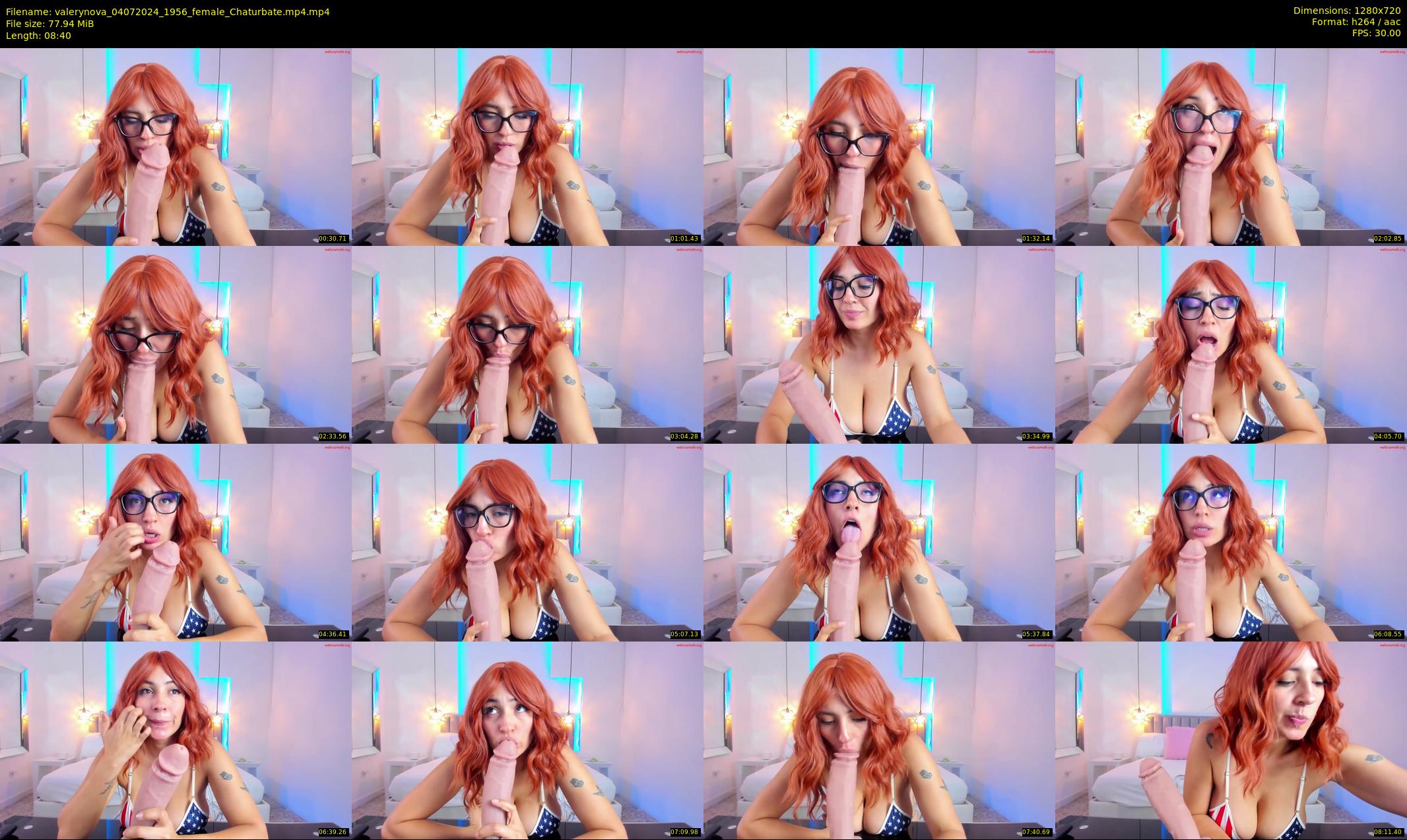 valerynova — 9 minute Chaturbate female cam show recording, 720p, Jul 4, 2024