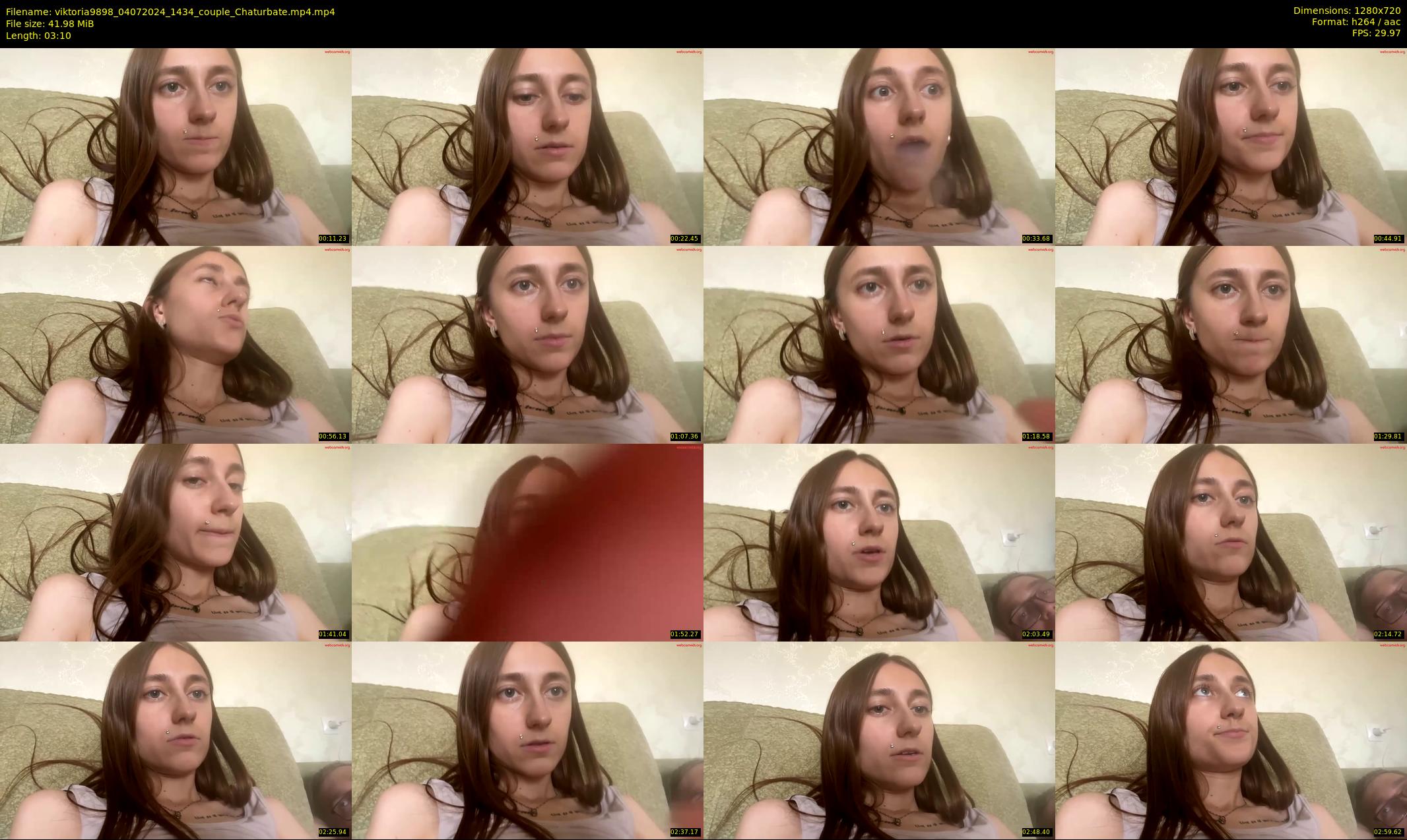 viktoria9898 — 4 minute Chaturbate couple cam show recording, 720p, Jul 4, 2024