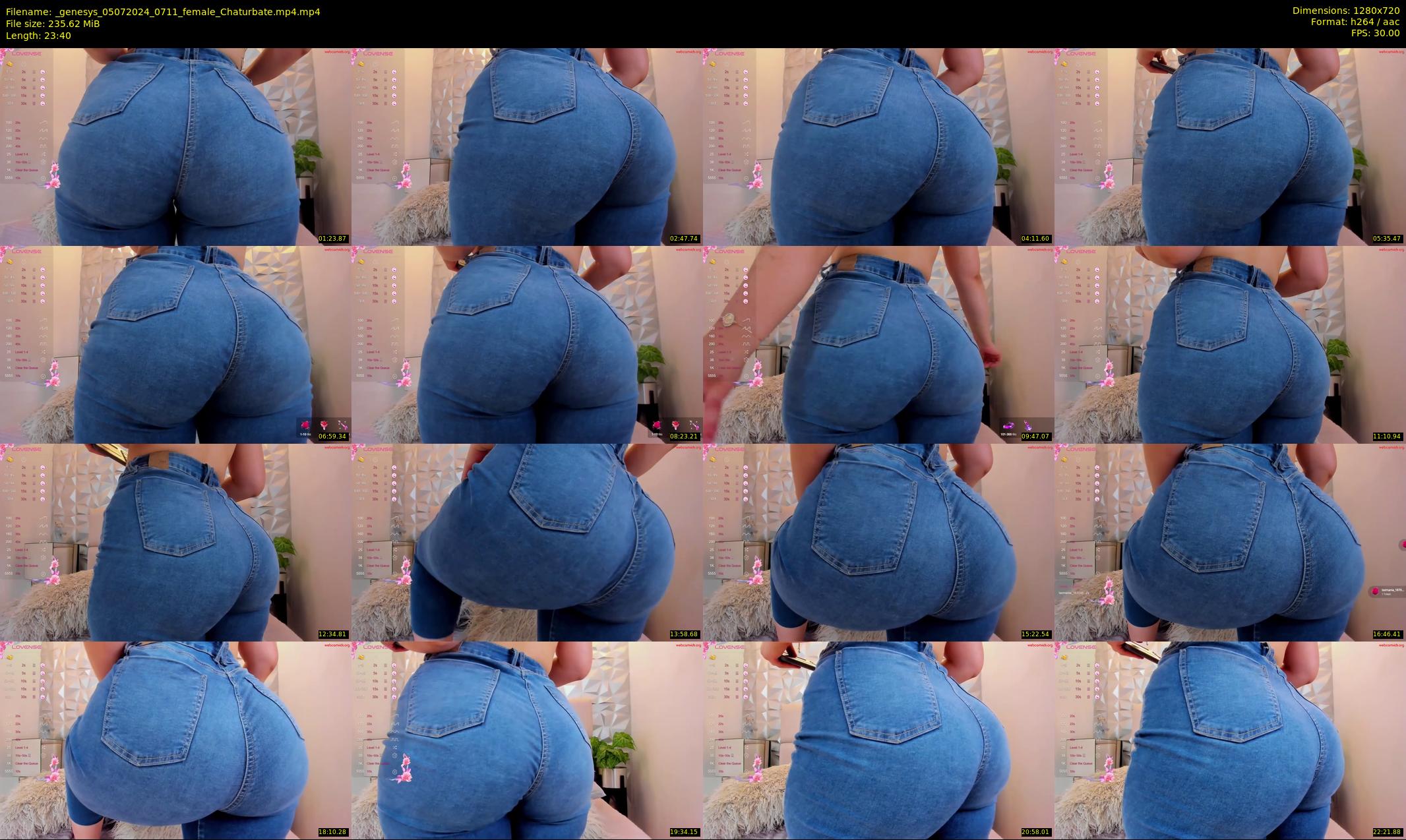 _genesys — 24 minute Chaturbate female cam show recording, 720p, Jul 5, 2024