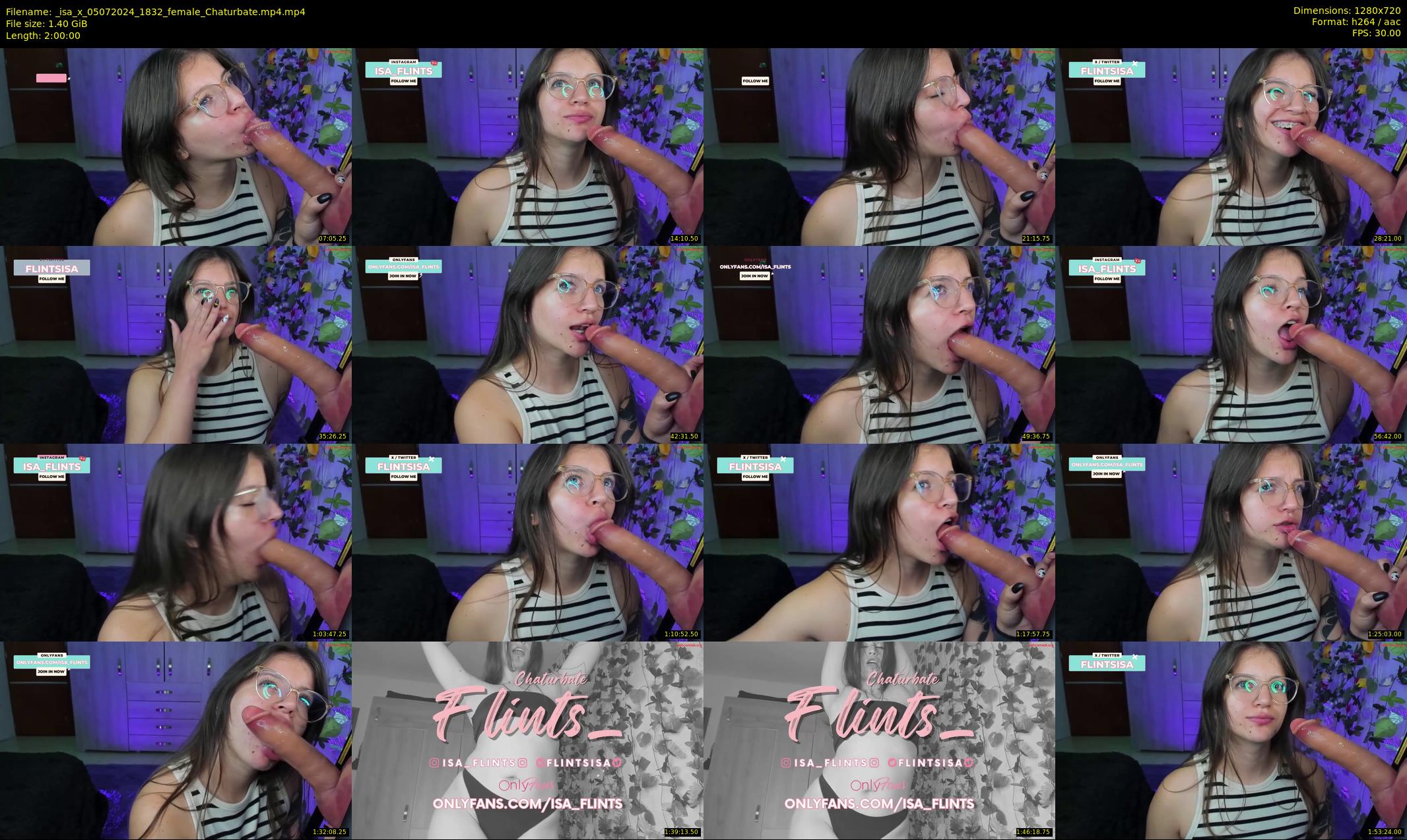 _isa_x — 120 minute Chaturbate female cam show recording, 720p, Jul 5, 2024
