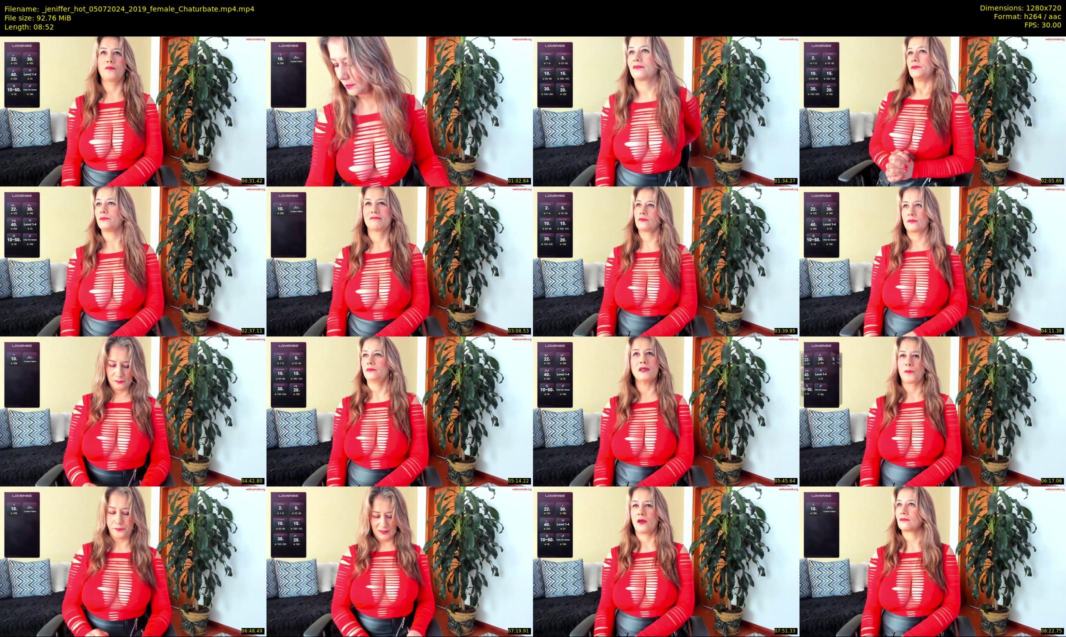 _jeniffer_hot — 9 minute Chaturbate female cam show recording, 720p, Jul 5, 2024