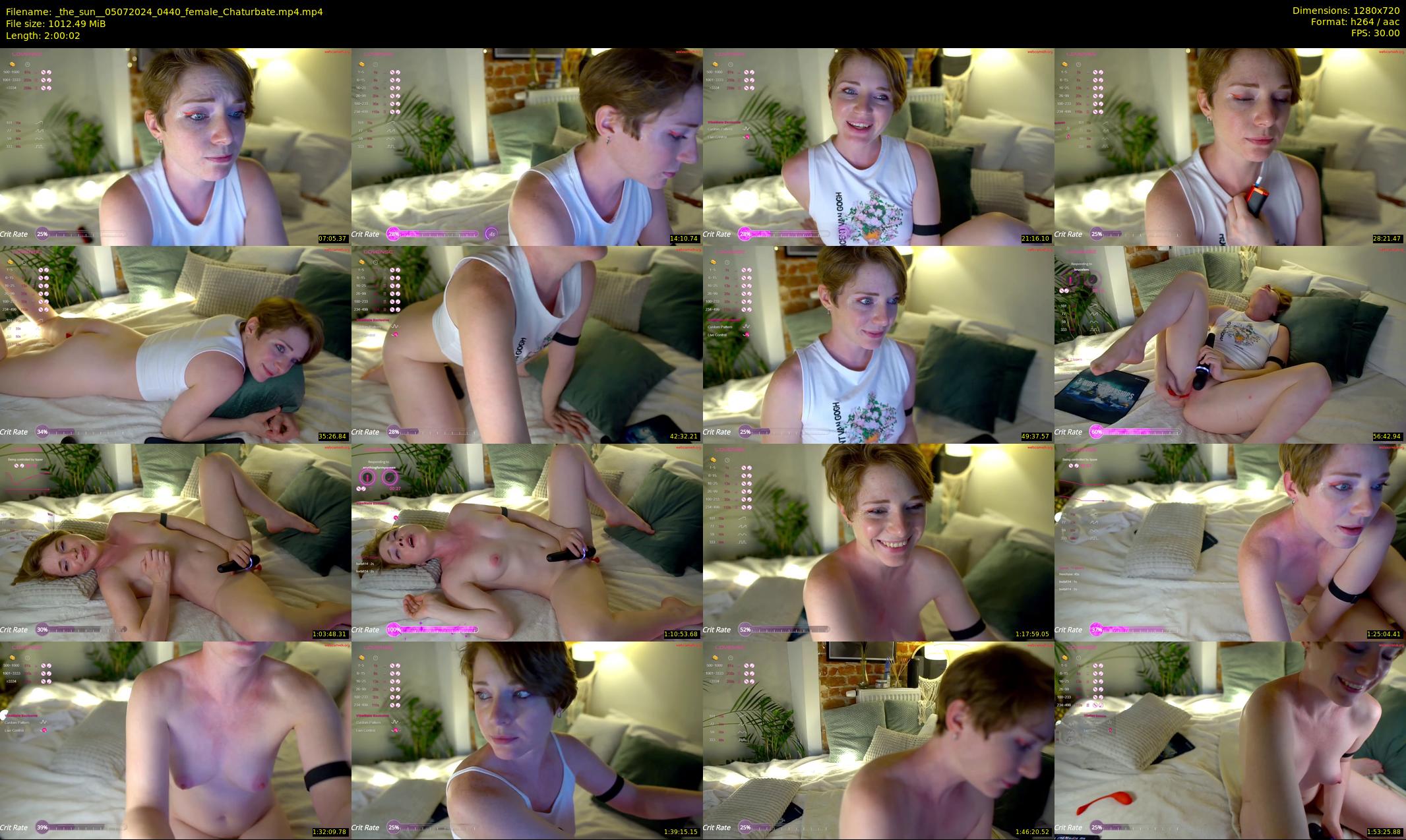 _the_sun_ — 121 minute Chaturbate female cam show recording, 720p, Jul 5, 2024