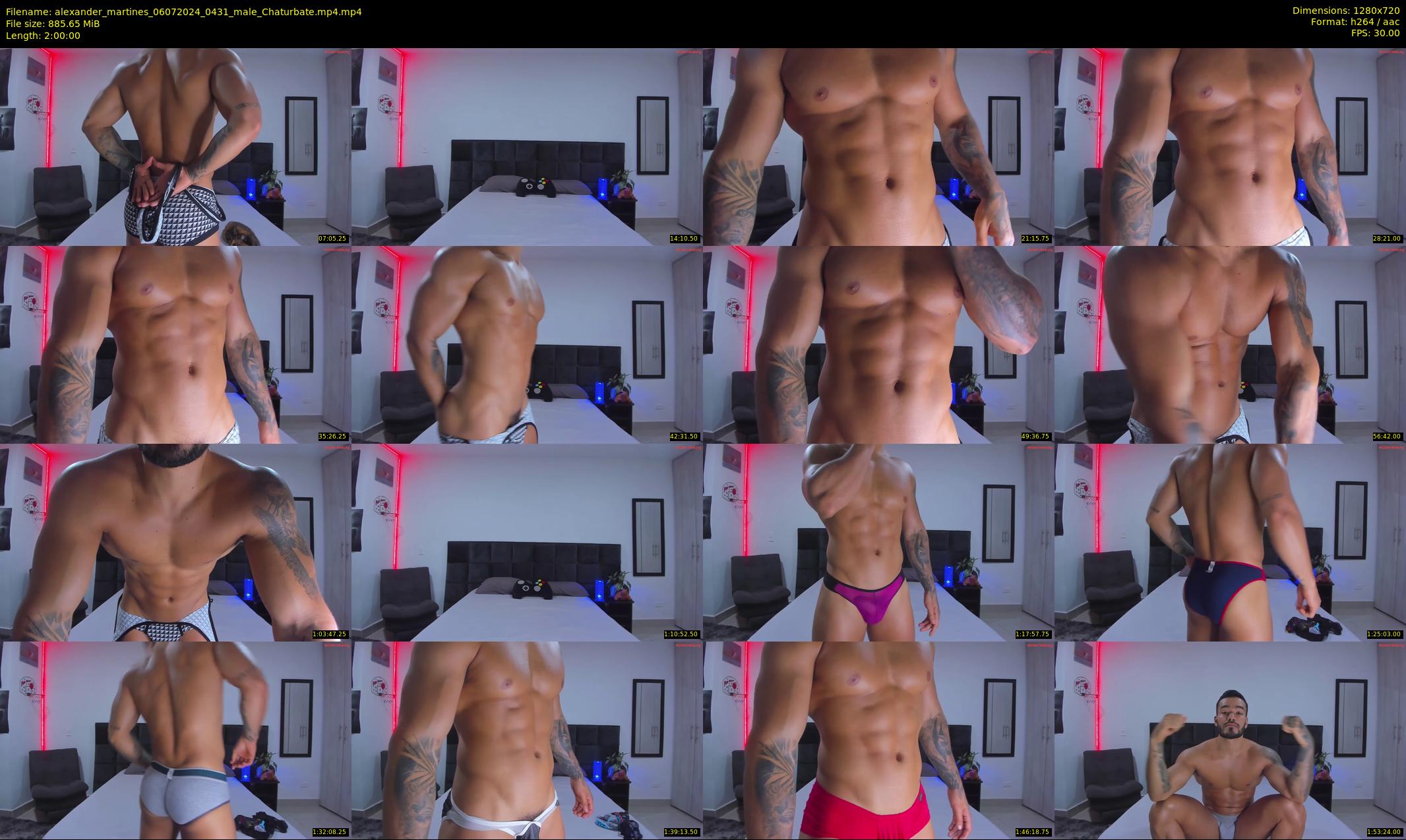 alexander_martines — 120 minute Chaturbate male cam show recording, 720p, Jul 6, 2024