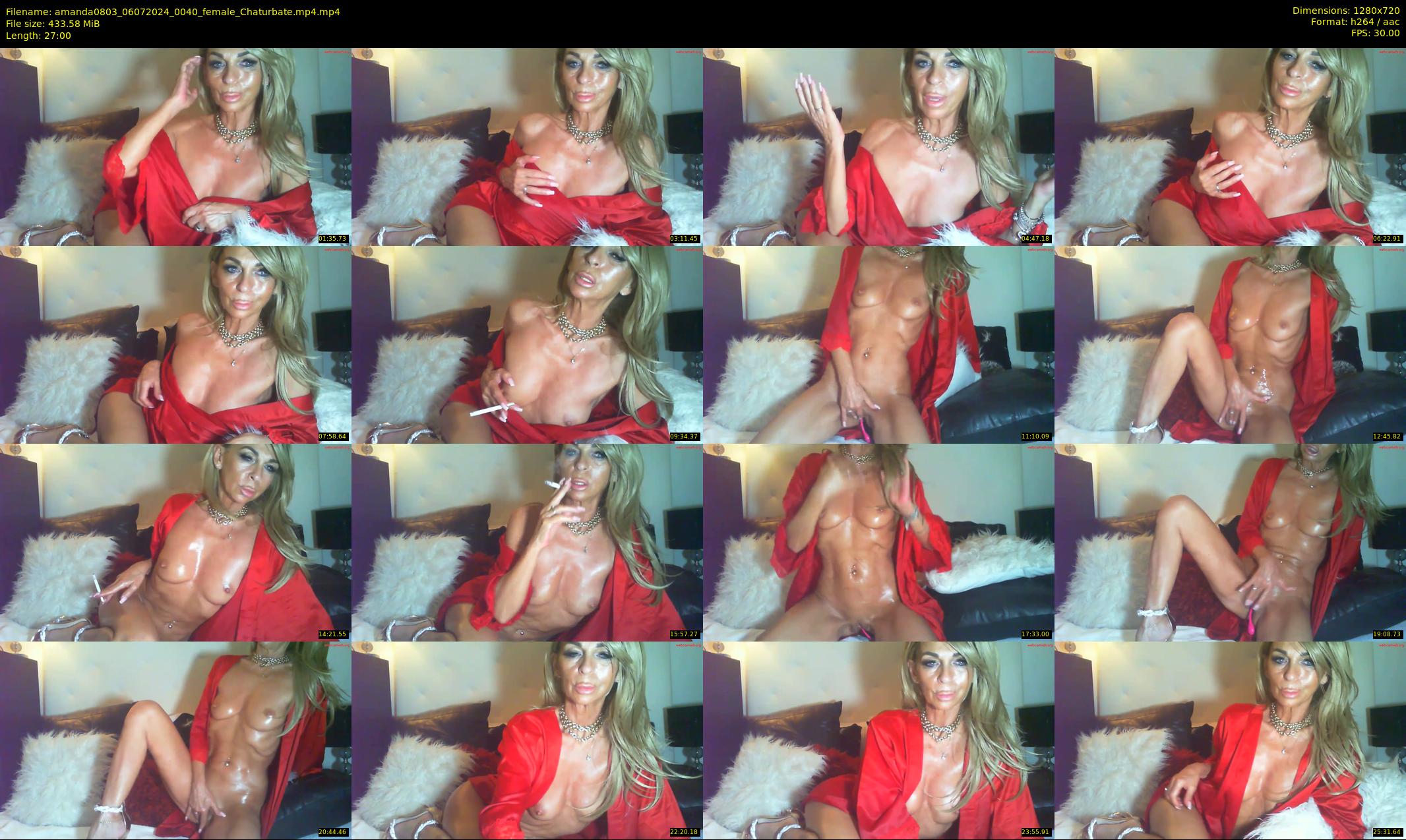 amanda0803 — 27 minute Chaturbate female cam show recording, 720p, Jul 6, 2024