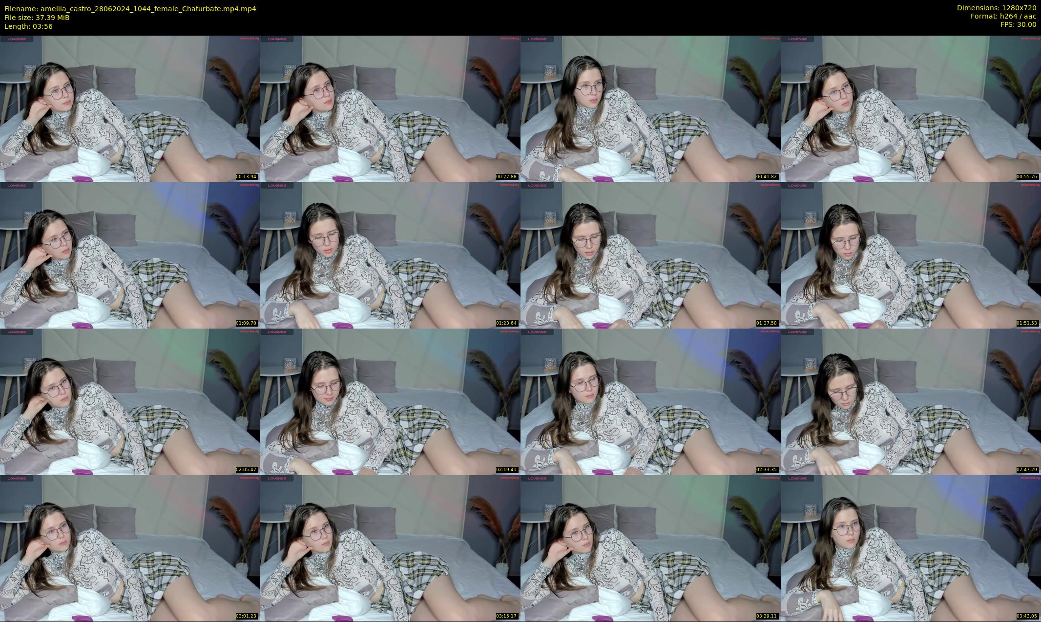 ameliia_castro — 4 minute Chaturbate female cam show recording, 720p, Jun 28, 2024