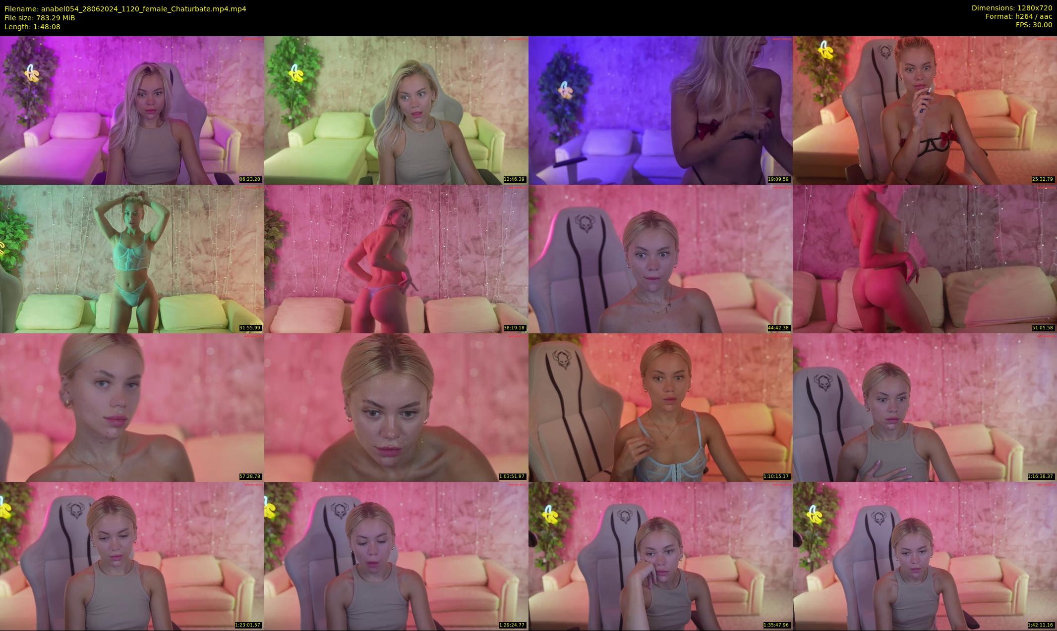 anabel054 — 109 minute Chaturbate female cam show recording, 720p, Jun 28, 2024