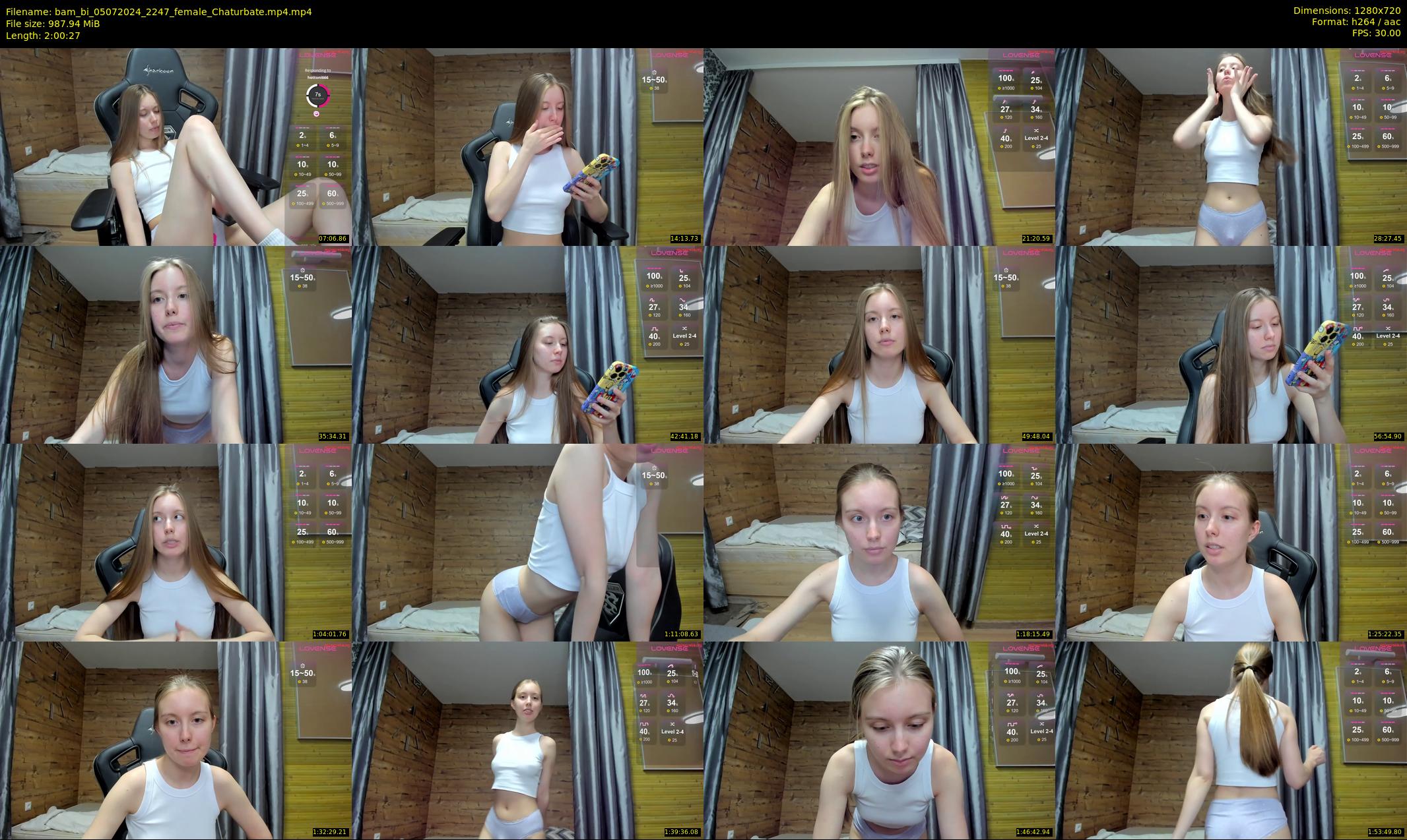bam_bi — 121 minute Chaturbate female cam show recording, 720p, Jul 5, 2024