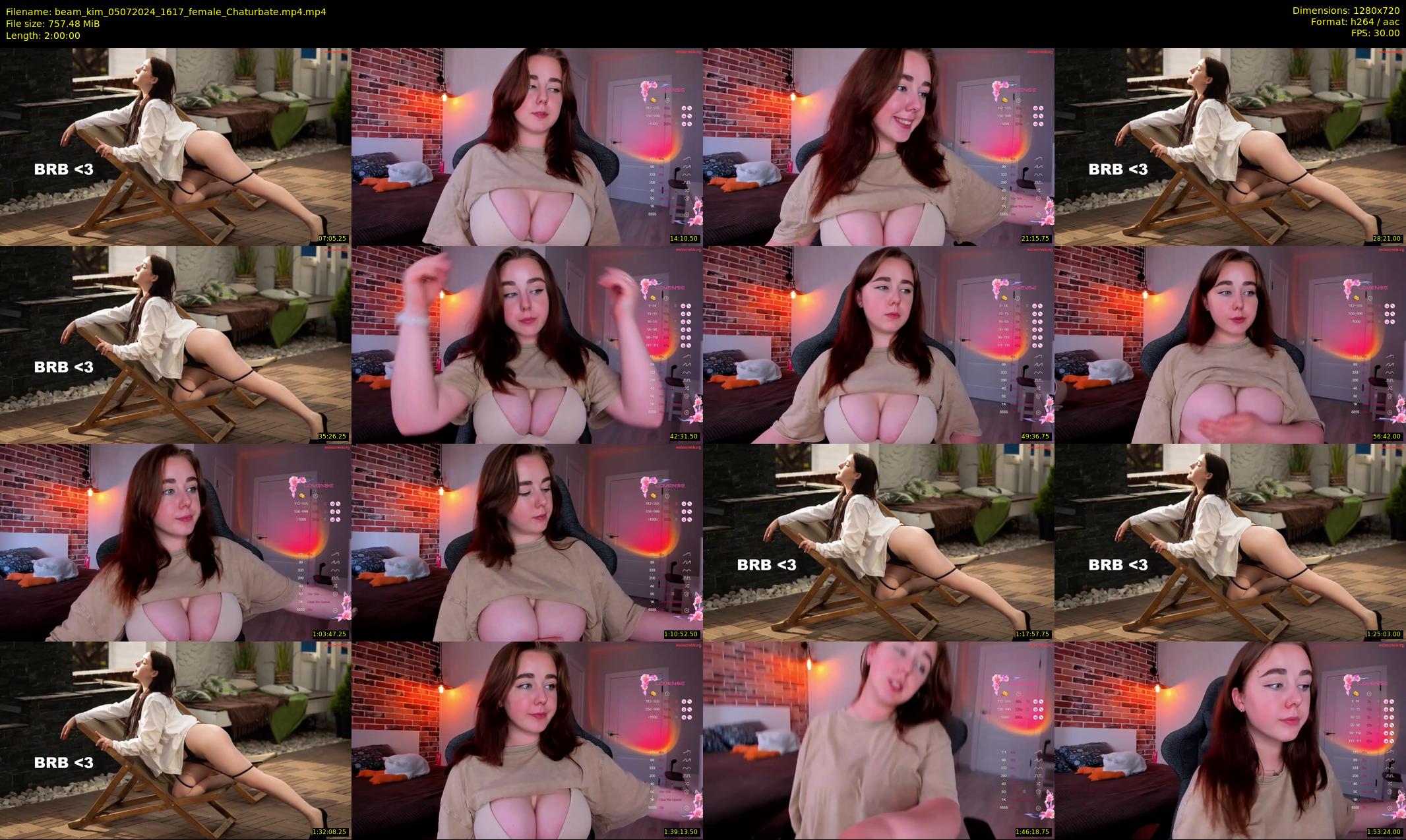 beam_kim — 120 minute Chaturbate female cam show recording, 720p, Jul 5, 2024