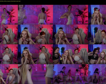 bright_diamonds_054 — 24 minute Chaturbate couple cam show recording, 720p, Jul 5, 2024