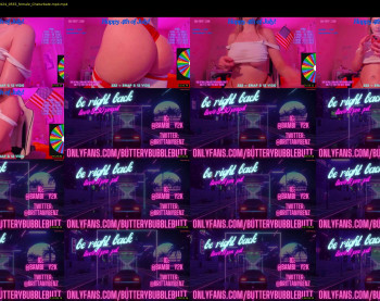butterybubblebutt — 121 minute Chaturbate couple cam show recording, 720p, Jul 5, 2024