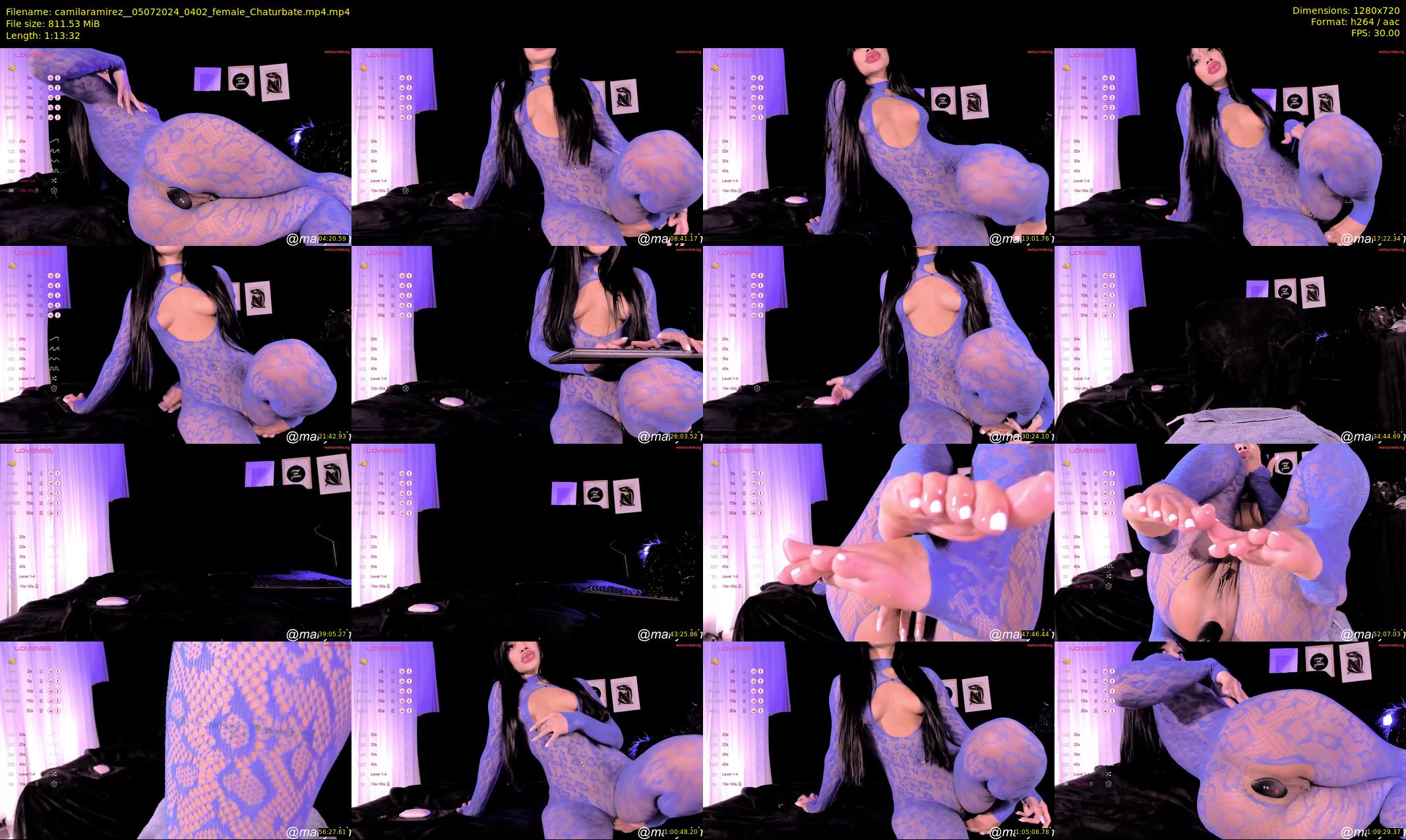 camilaramirez_ — 74 minute Chaturbate female cam show recording, 720p, Jul 5, 2024