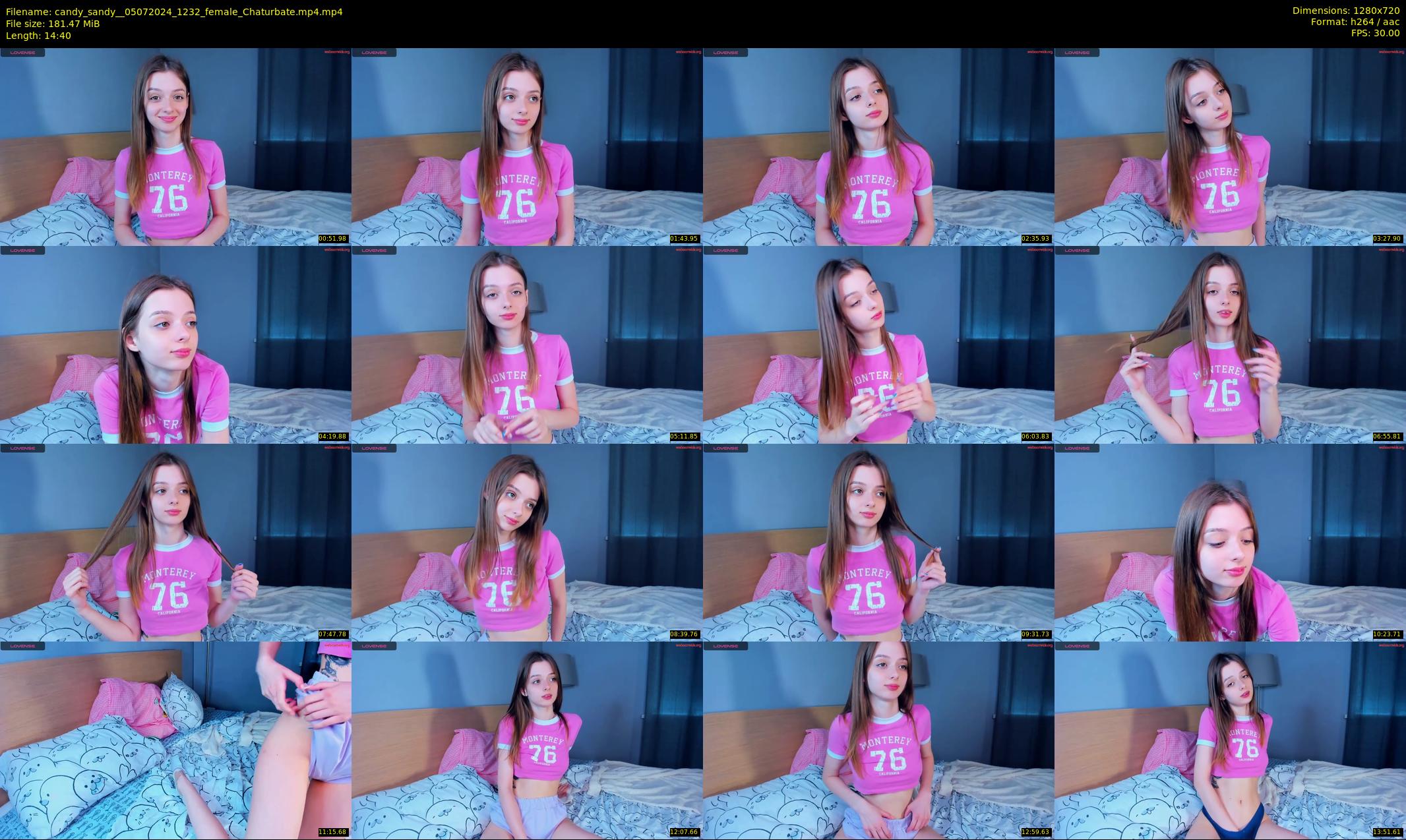 candy_sandy_ — 15 minute Chaturbate female cam show recording, 720p, Jul 5, 2024