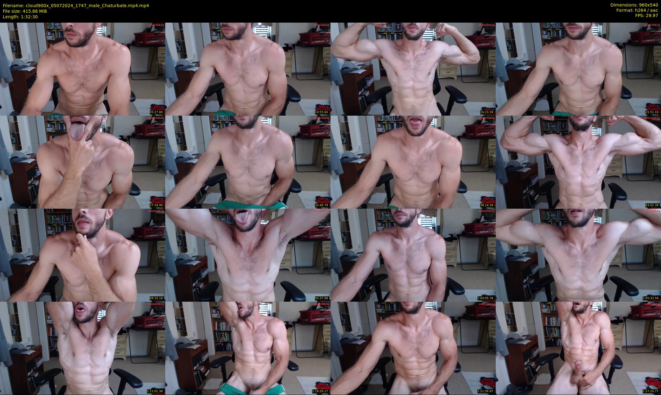 cloud900x — 93 minute Chaturbate male cam show recording, 480p, Jul 5, 2024