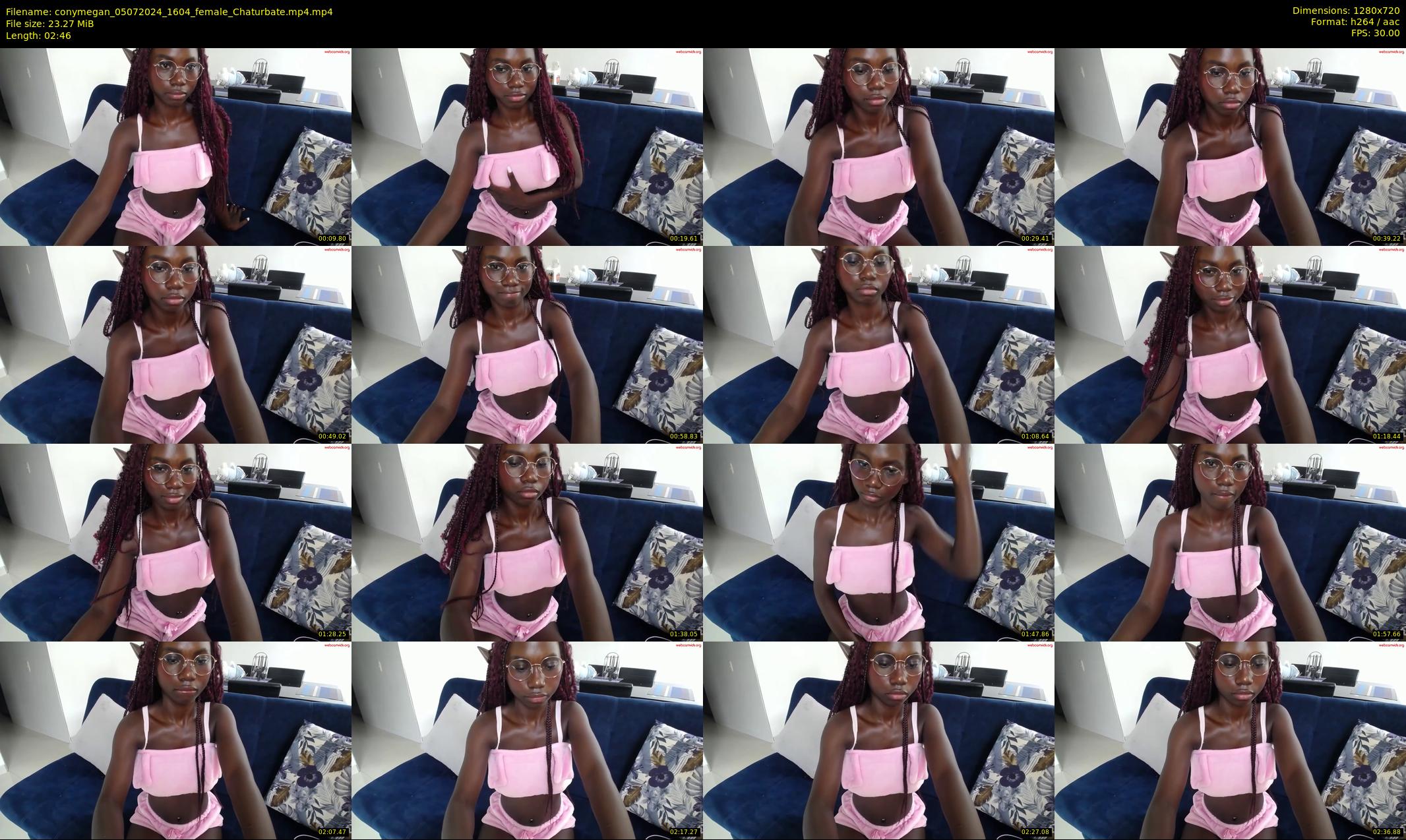conymegan — 3 minute Chaturbate female cam show recording, 720p, Jul 5, 2024