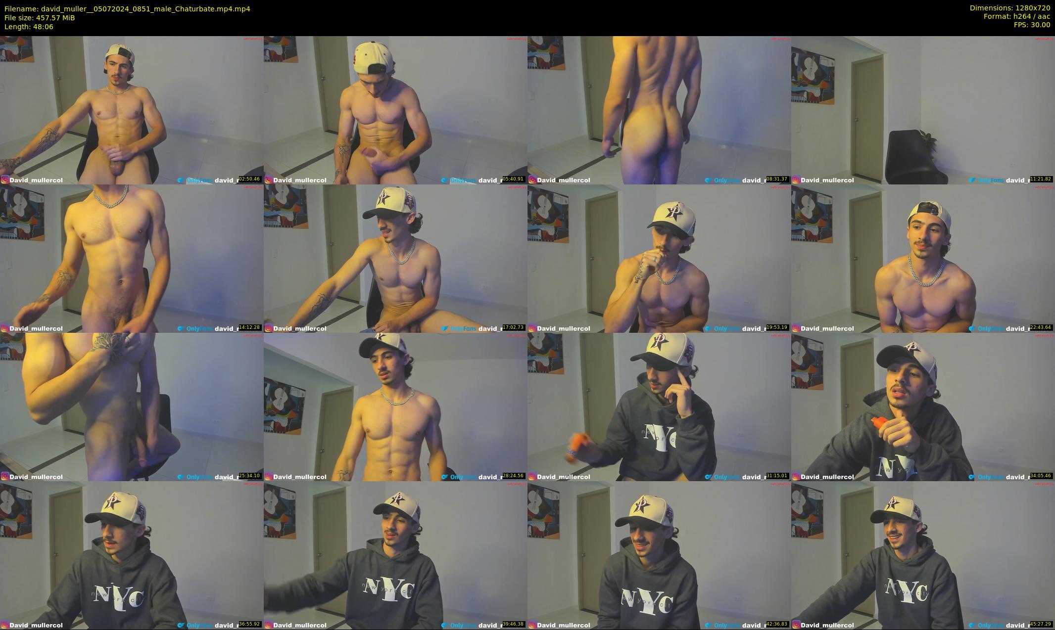 david_muller_ — 49 minute Chaturbate male cam show recording, 720p, Jul 5, 2024